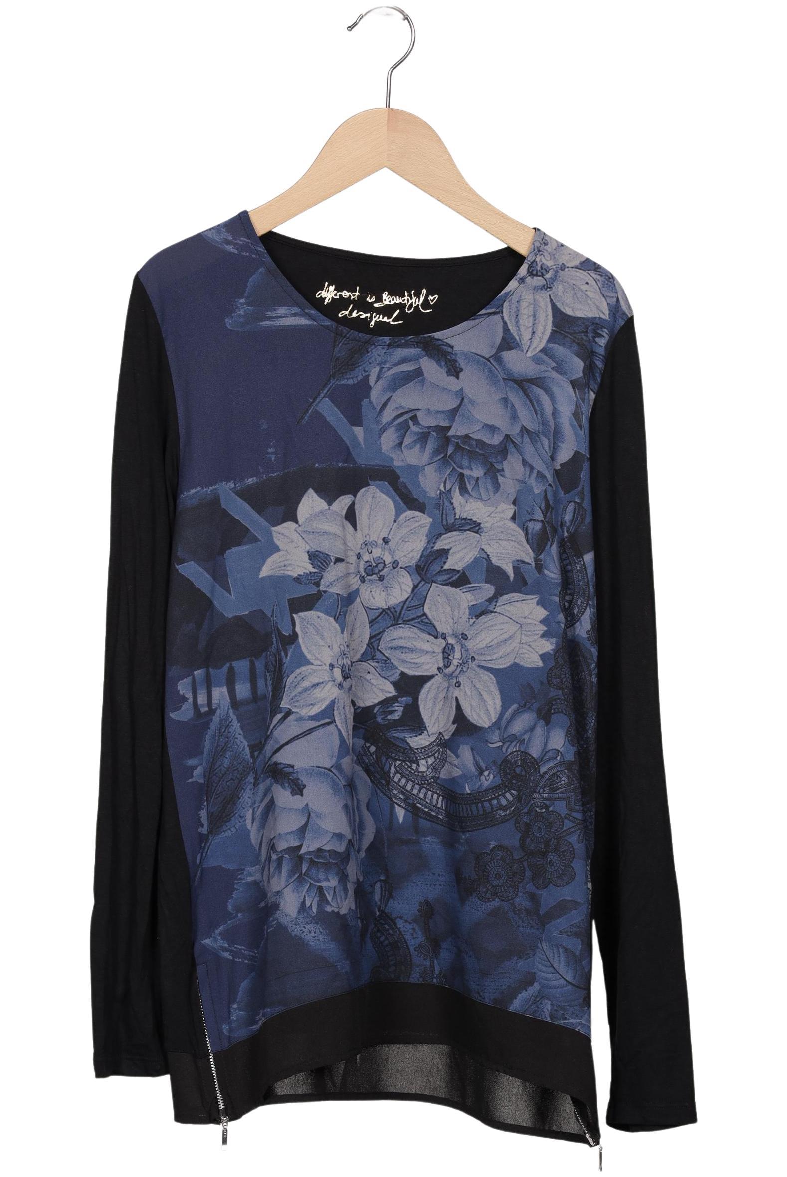 

Desigual Damen Langarmshirt, mehrfarbig, Gr. 38