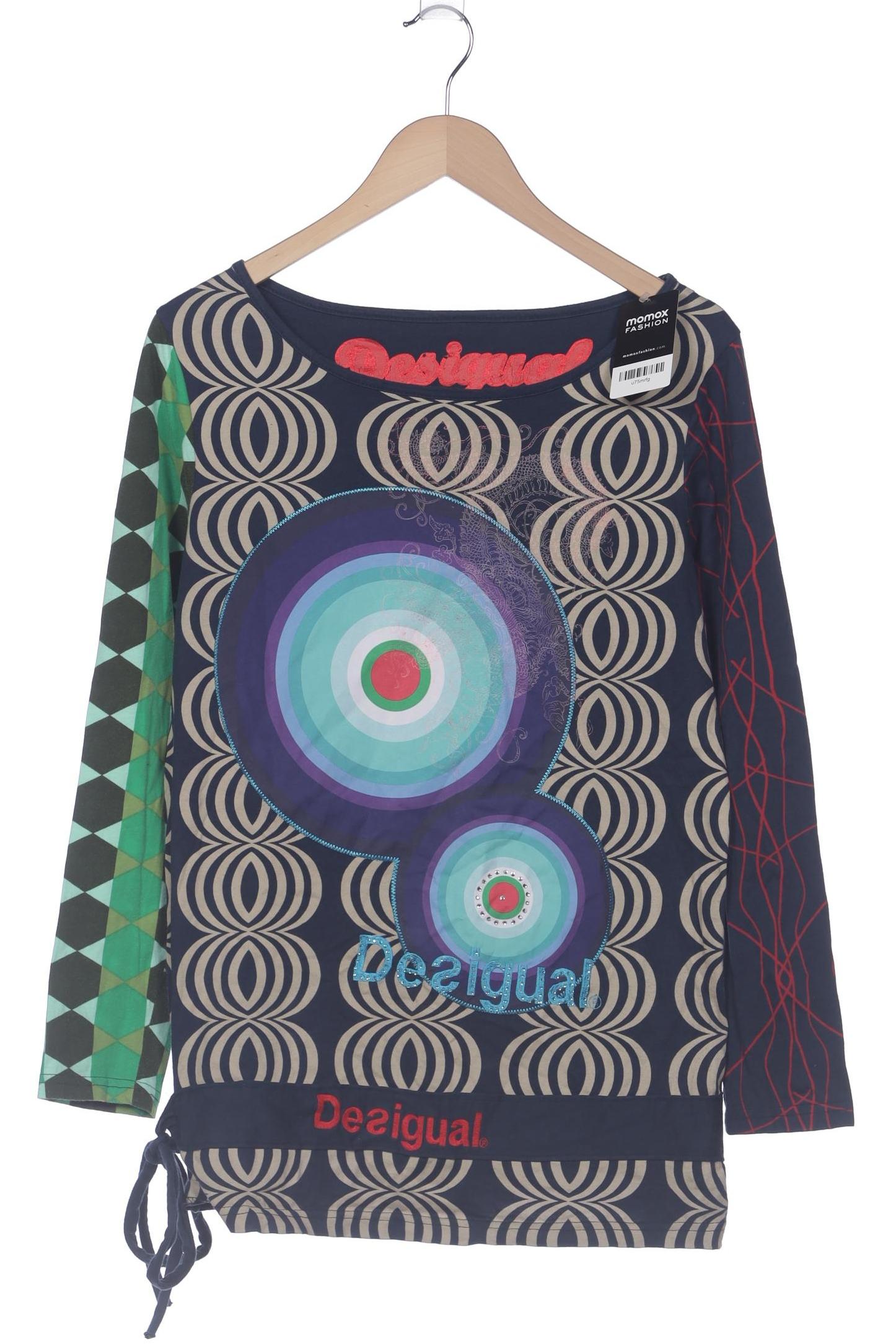 

Desigual Damen Langarmshirt, marineblau, Gr. 46