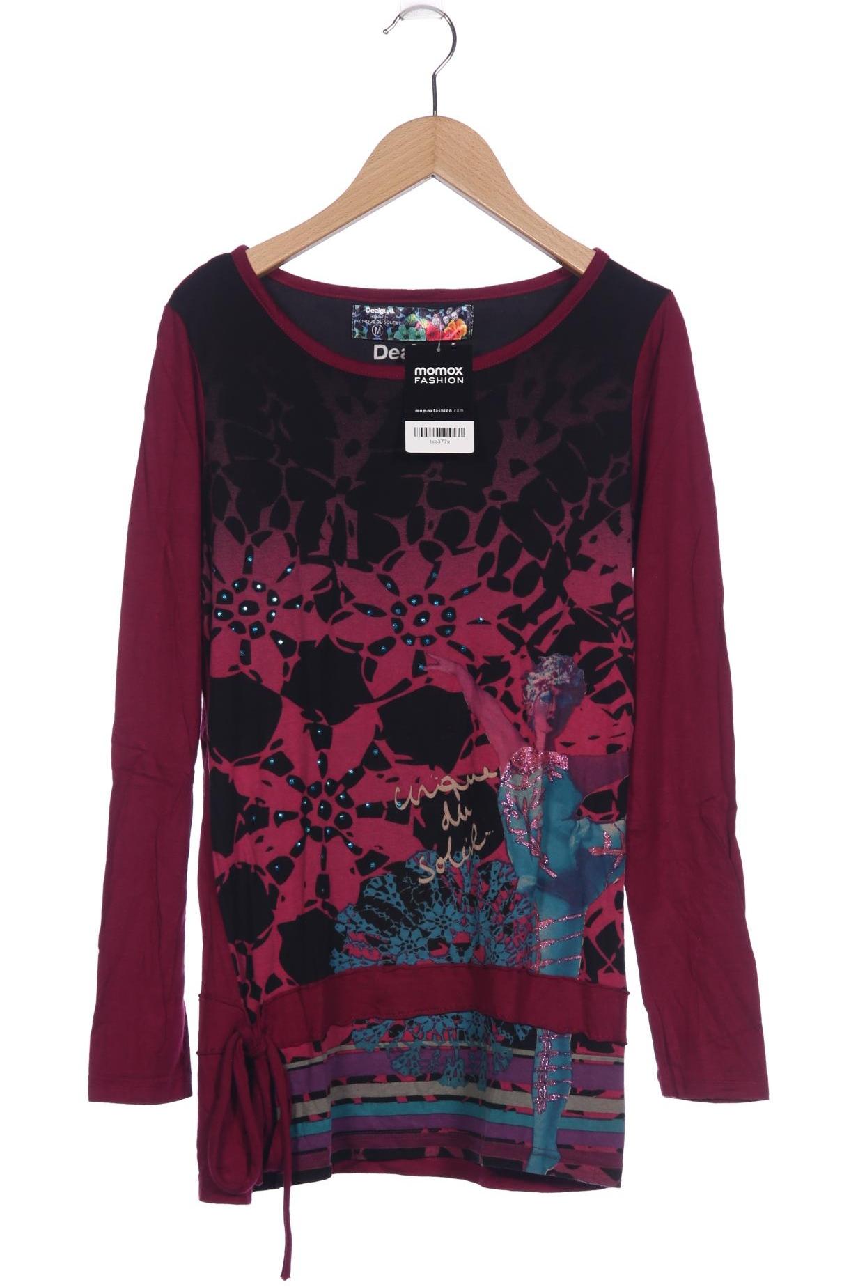 

Desigual Damen Langarmshirt, bordeaux, Gr. 38