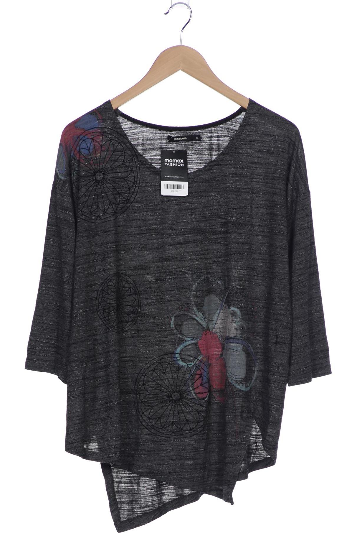 

Desigual Damen Langarmshirt, grau, Gr. 44