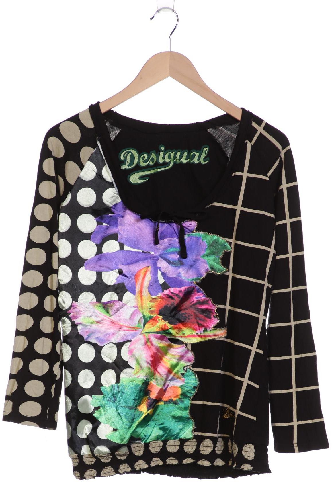 

Desigual Damen Langarmshirt, mehrfarbig, Gr. 44