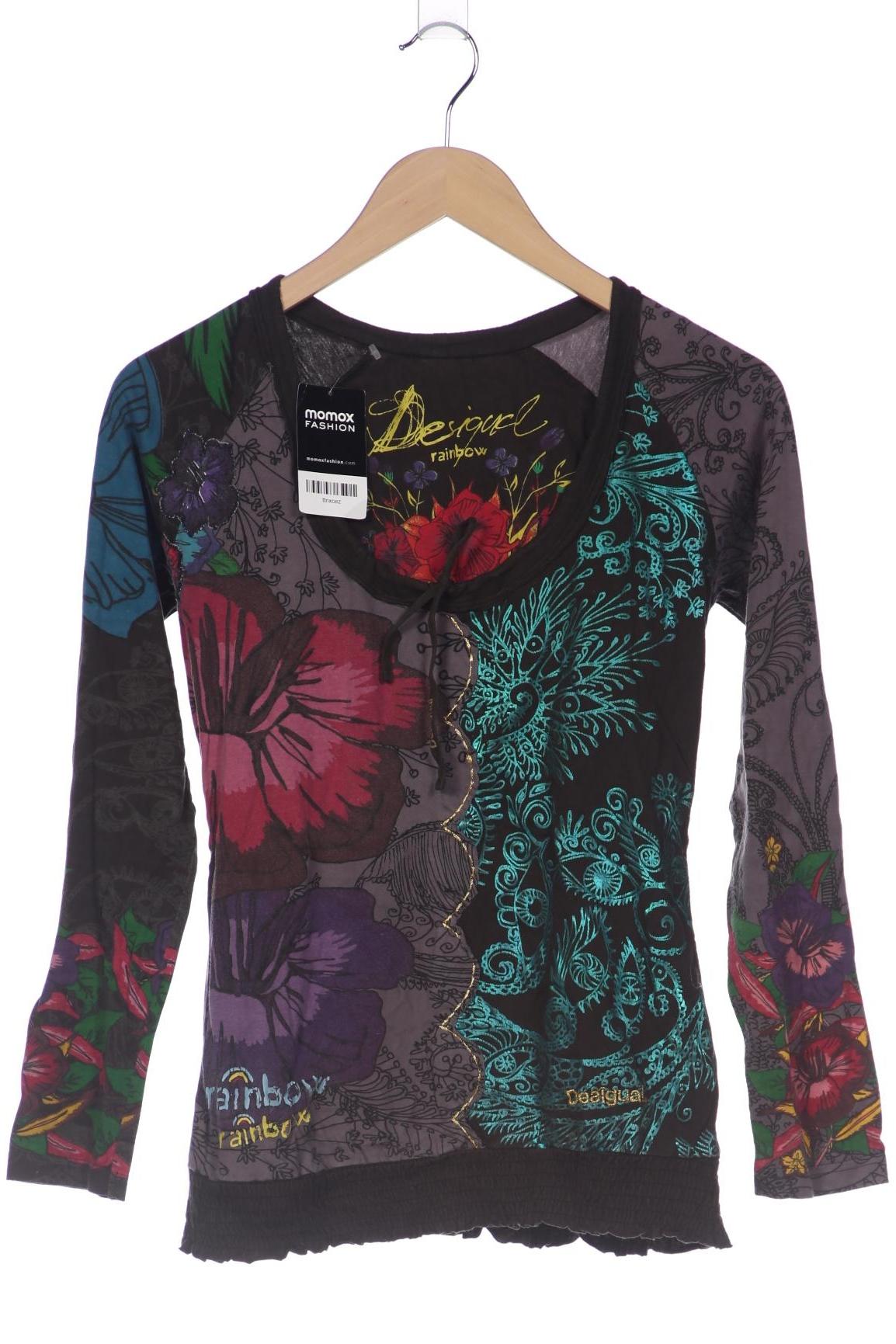 

Desigual Damen Langarmshirt, braun, Gr. 38