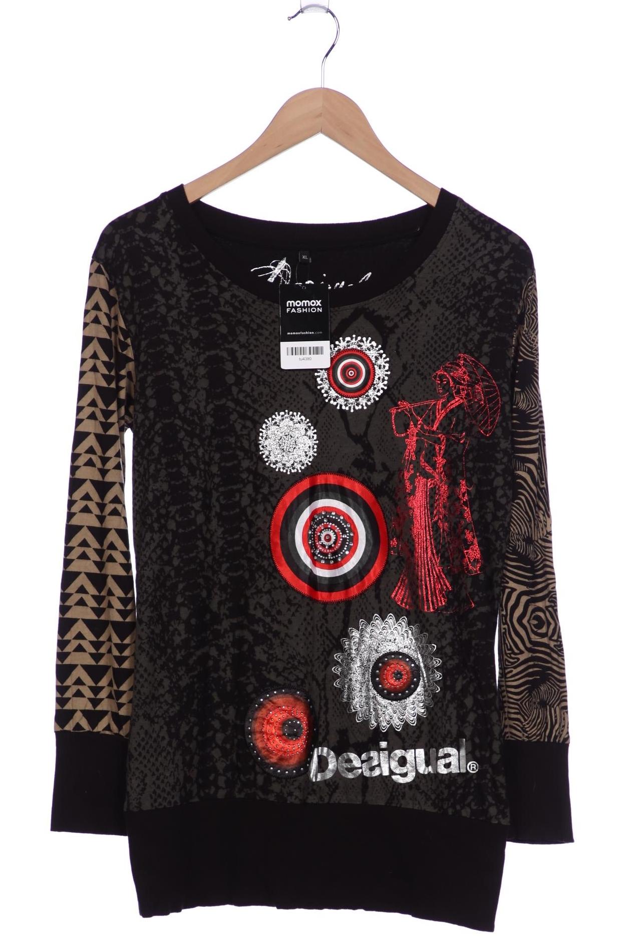 

Desigual Damen Langarmshirt, schwarz, Gr. 44