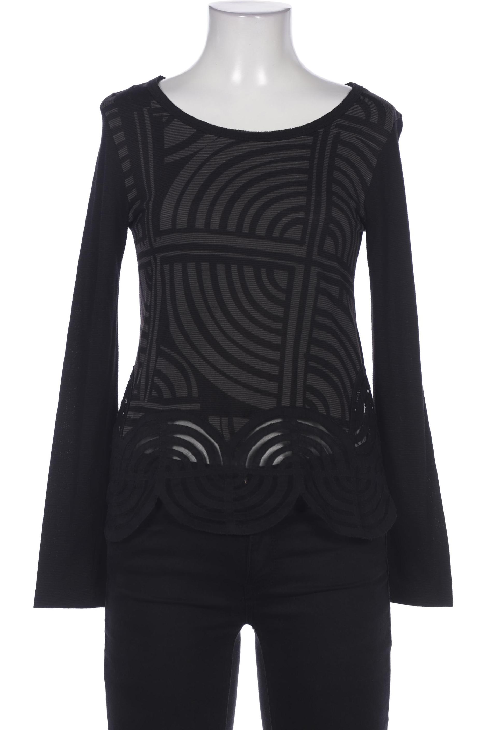 

Desigual Damen Langarmshirt, schwarz, Gr. 36