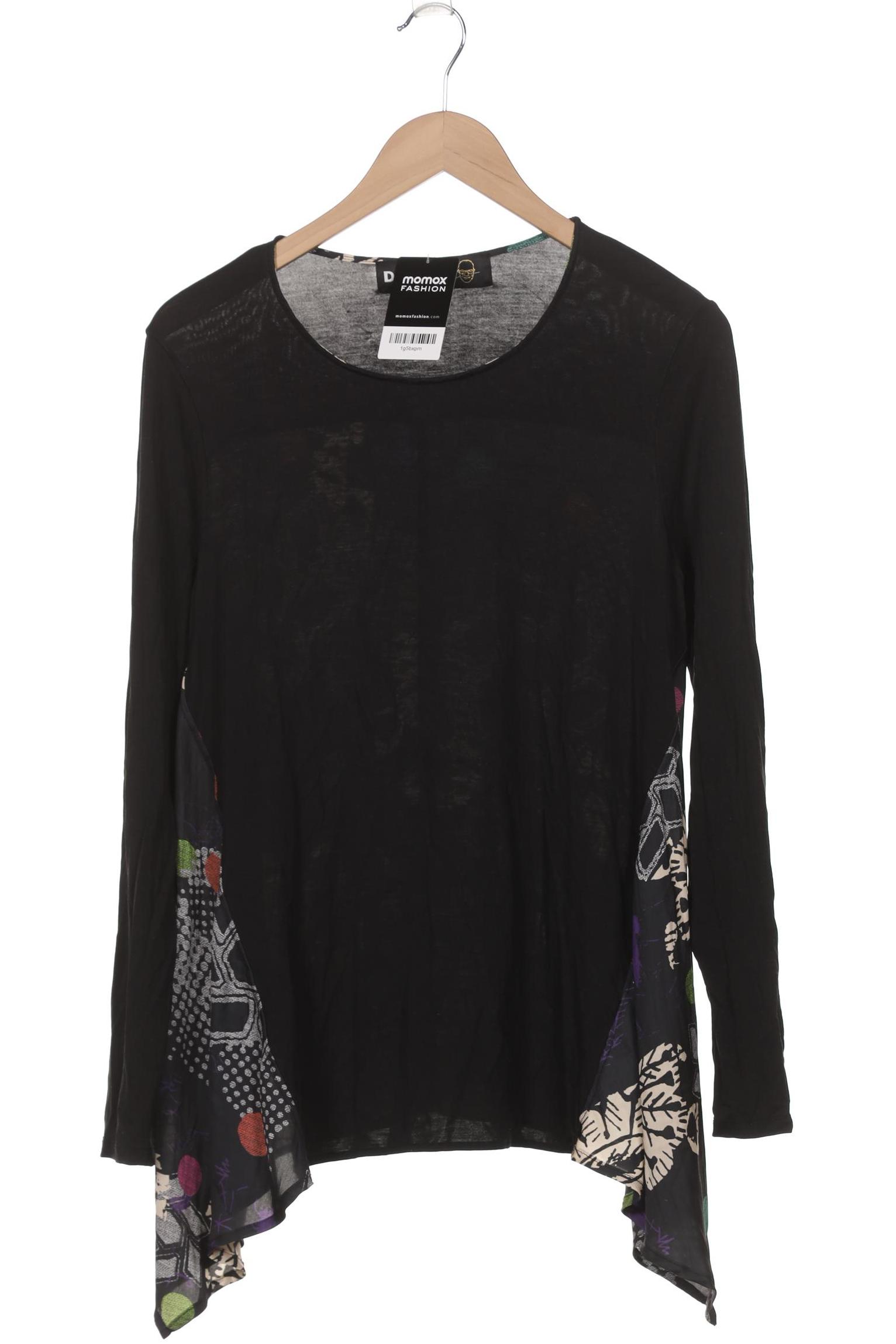 

Desigual Damen Langarmshirt, schwarz, Gr. 44