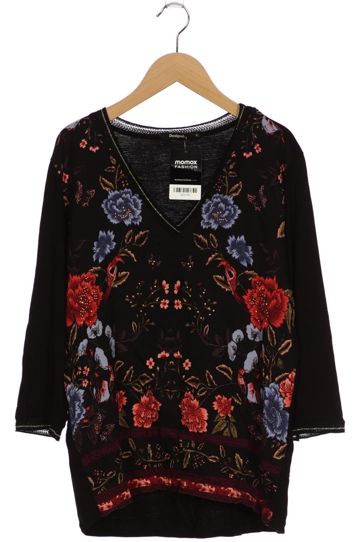 

Desigual Damen Langarmshirt, mehrfarbig, Gr. 44