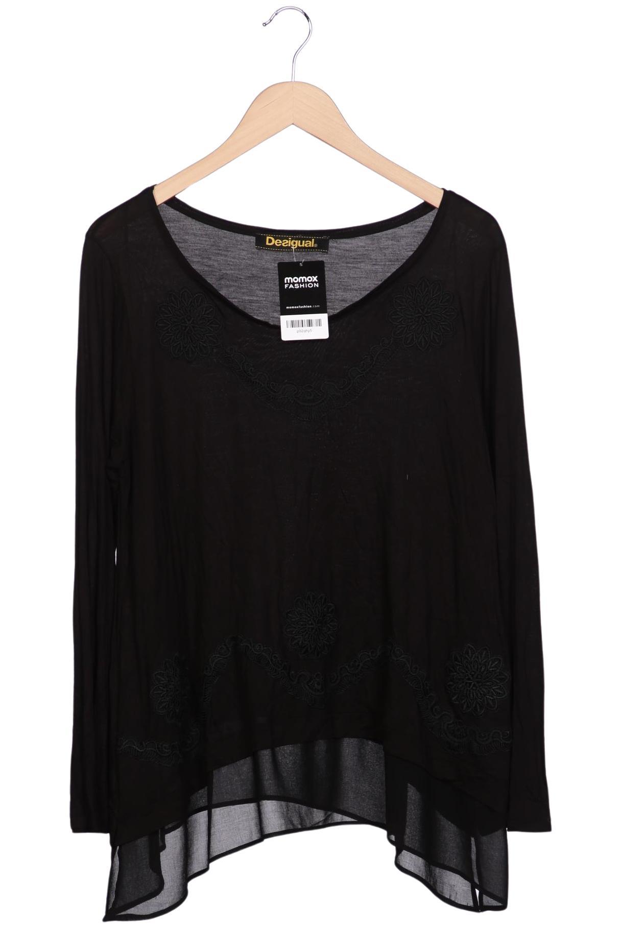 

Desigual Damen Langarmshirt, schwarz, Gr. 44
