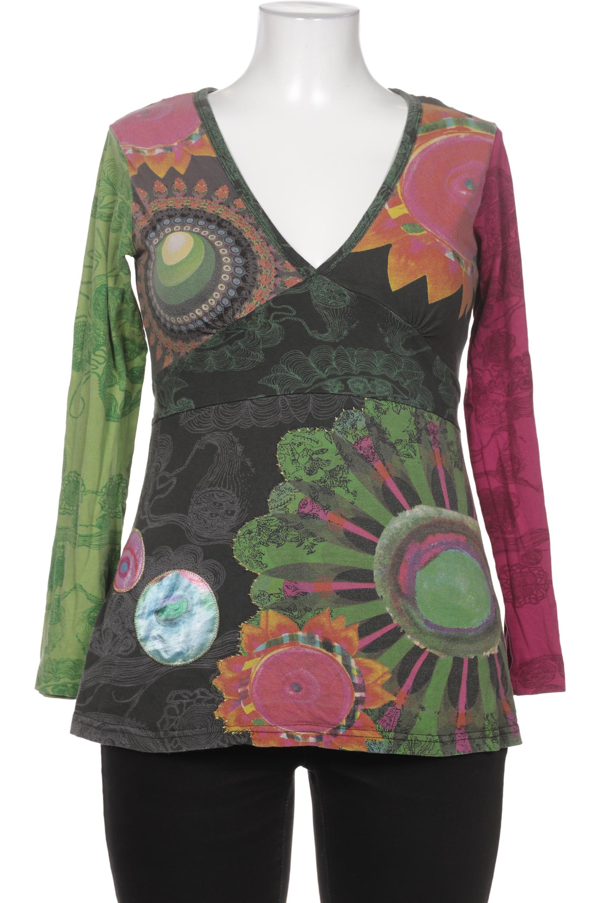 

Desigual Damen Langarmshirt, grün, Gr. 44