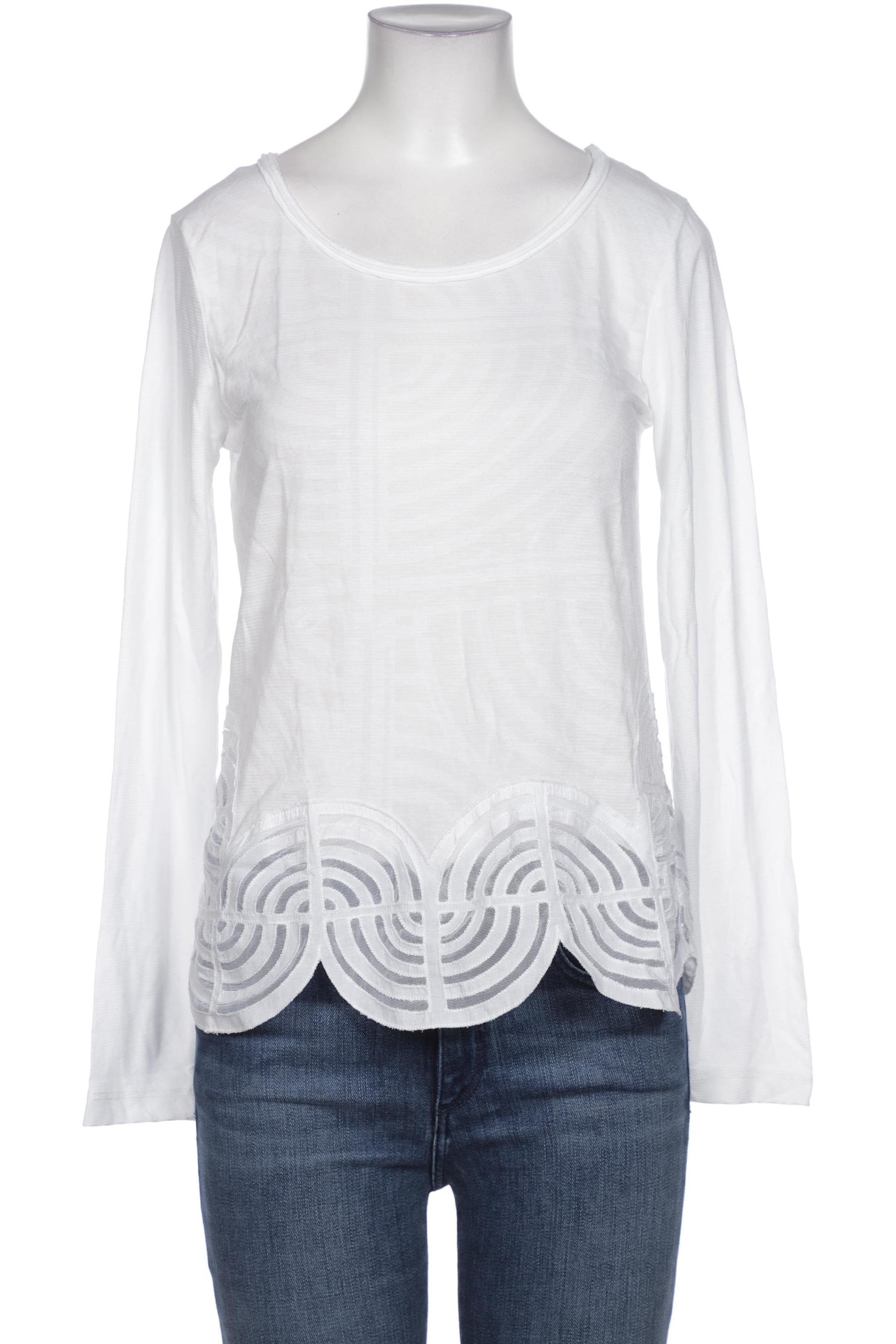 

Desigual Damen Langarmshirt, weiß, Gr. 38