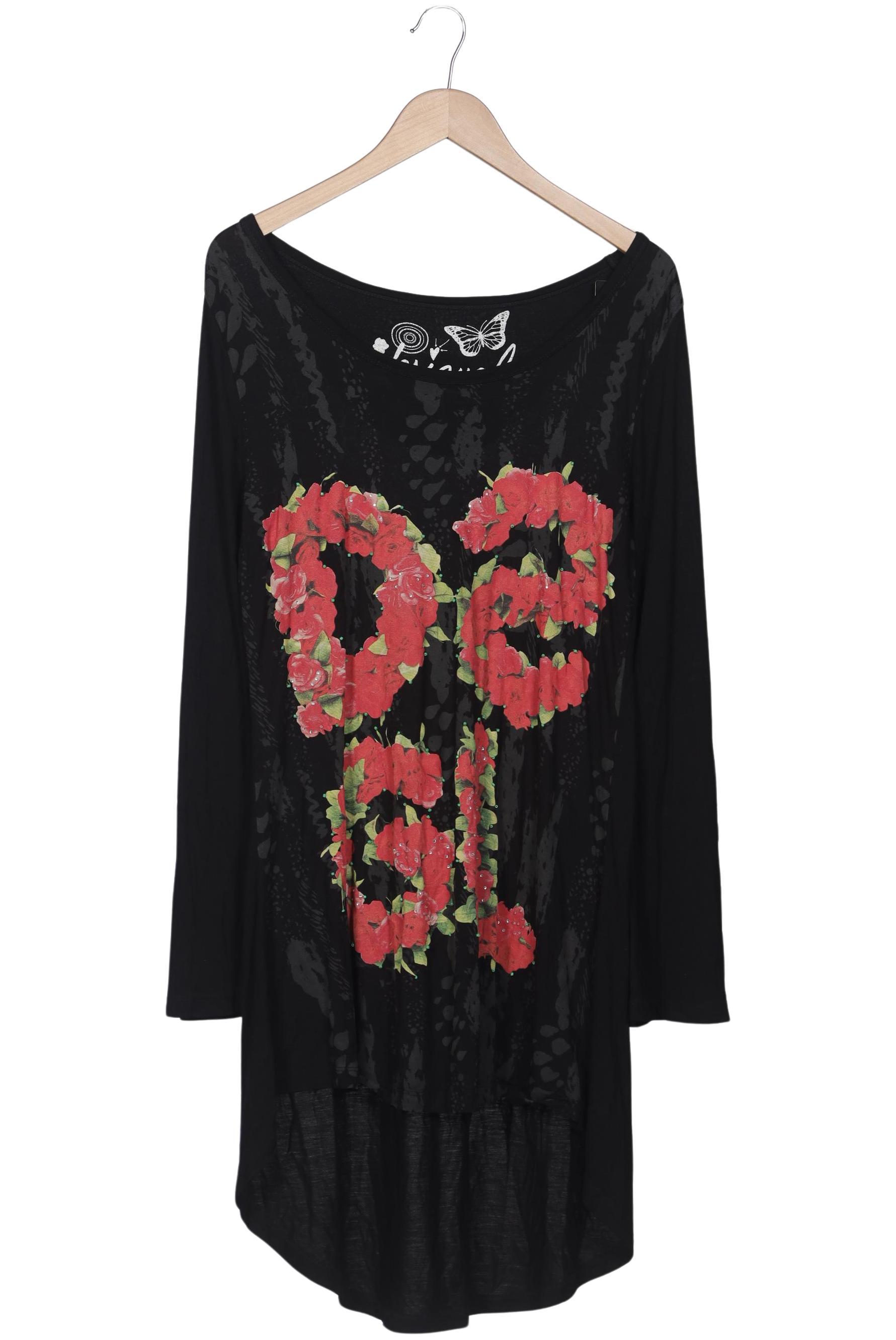 

Desigual Damen Langarmshirt, schwarz, Gr. 44