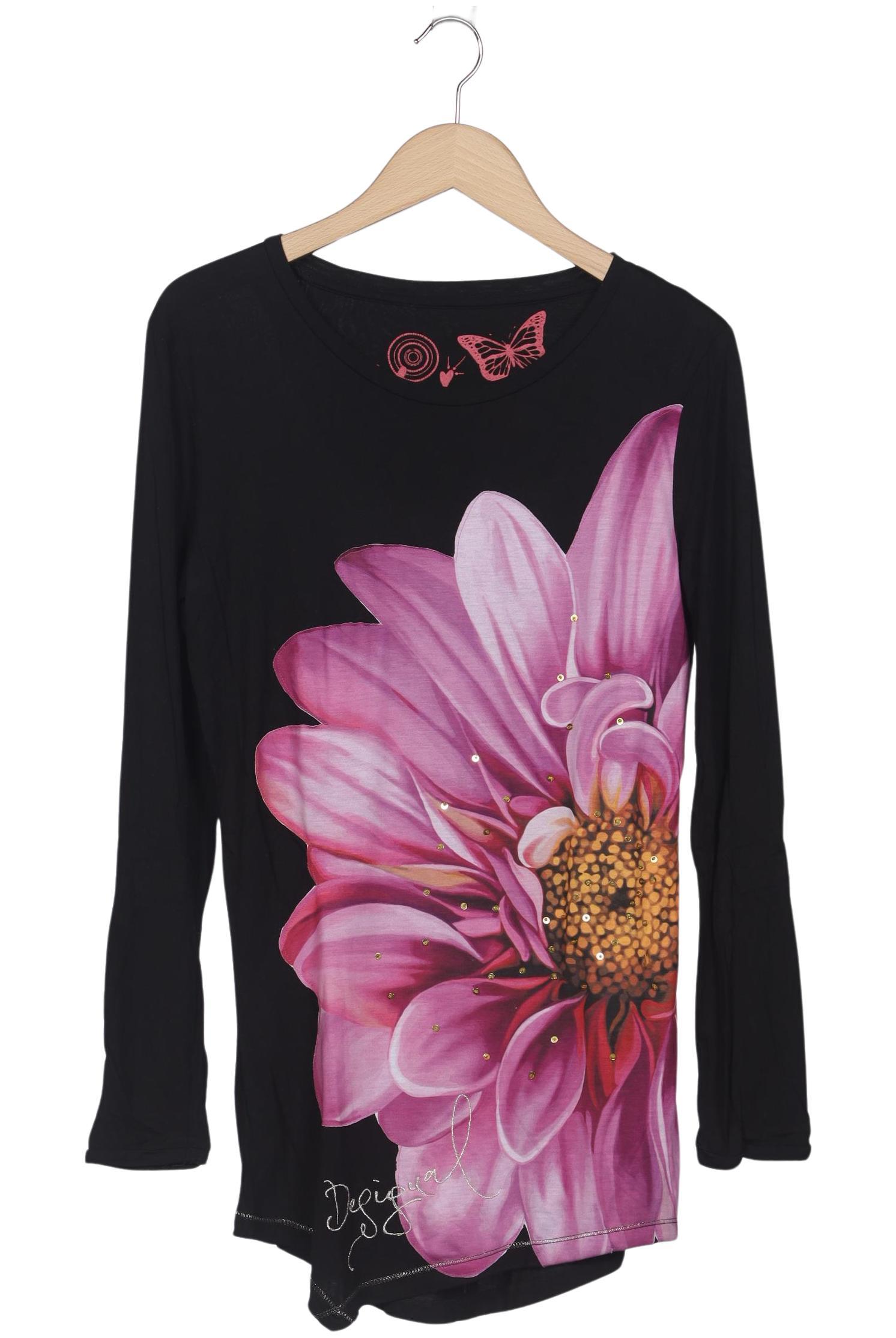 

Desigual Damen Langarmshirt, mehrfarbig, Gr. 38