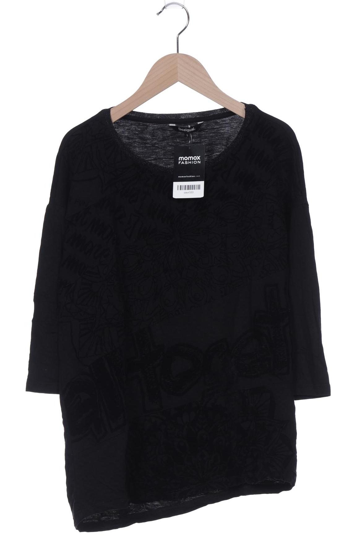 

Desigual Damen Langarmshirt, schwarz, Gr. 36