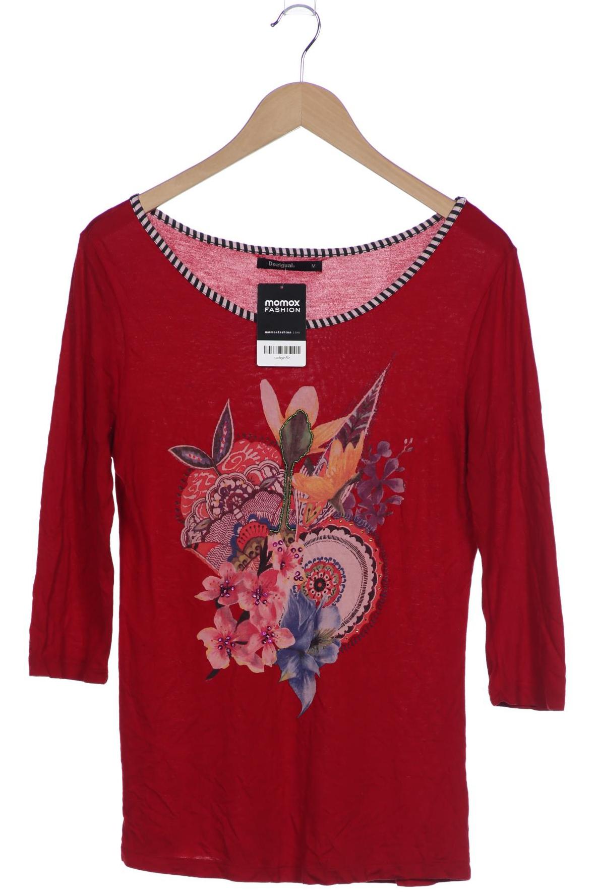 

Desigual Damen Langarmshirt, rot, Gr. 38