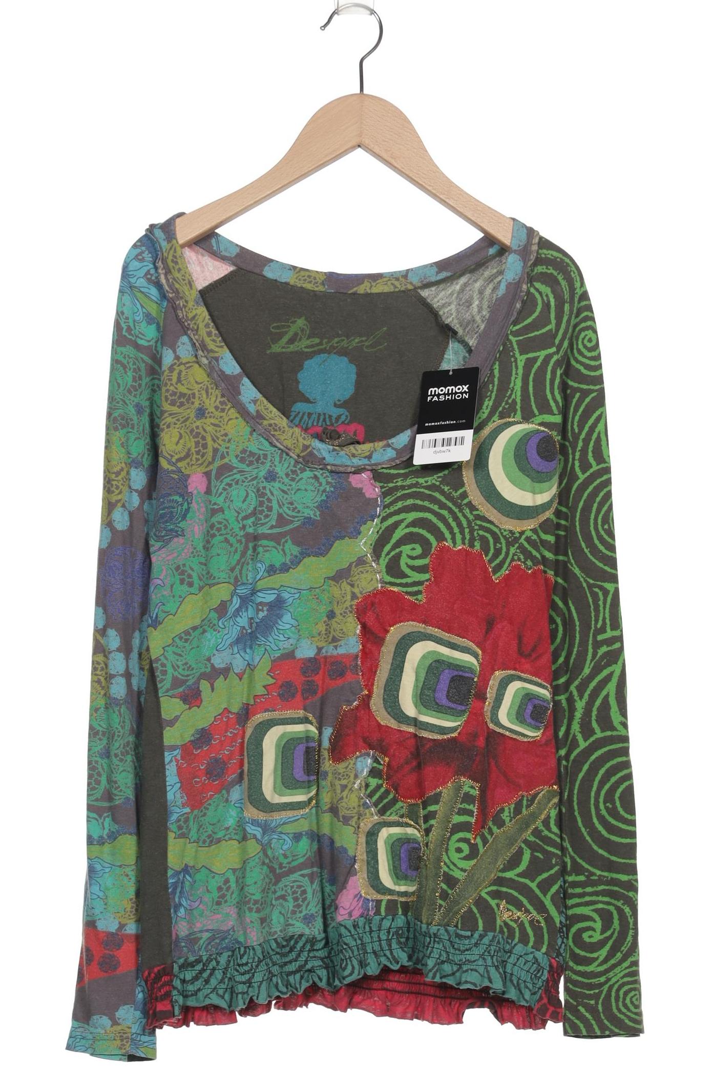 

Desigual Damen Langarmshirt, mehrfarbig, Gr. 42