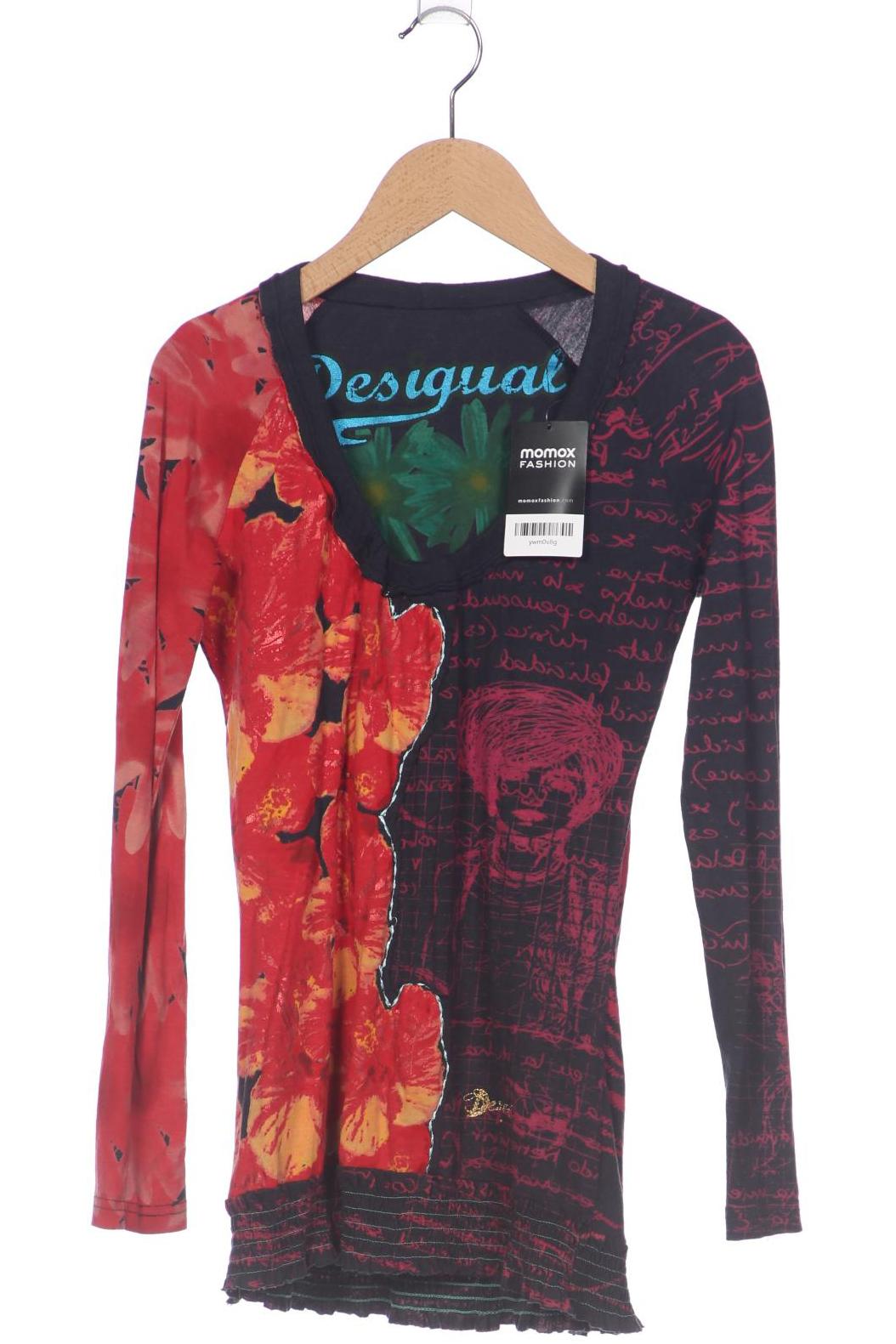 

Desigual Damen Langarmshirt, schwarz, Gr. 34
