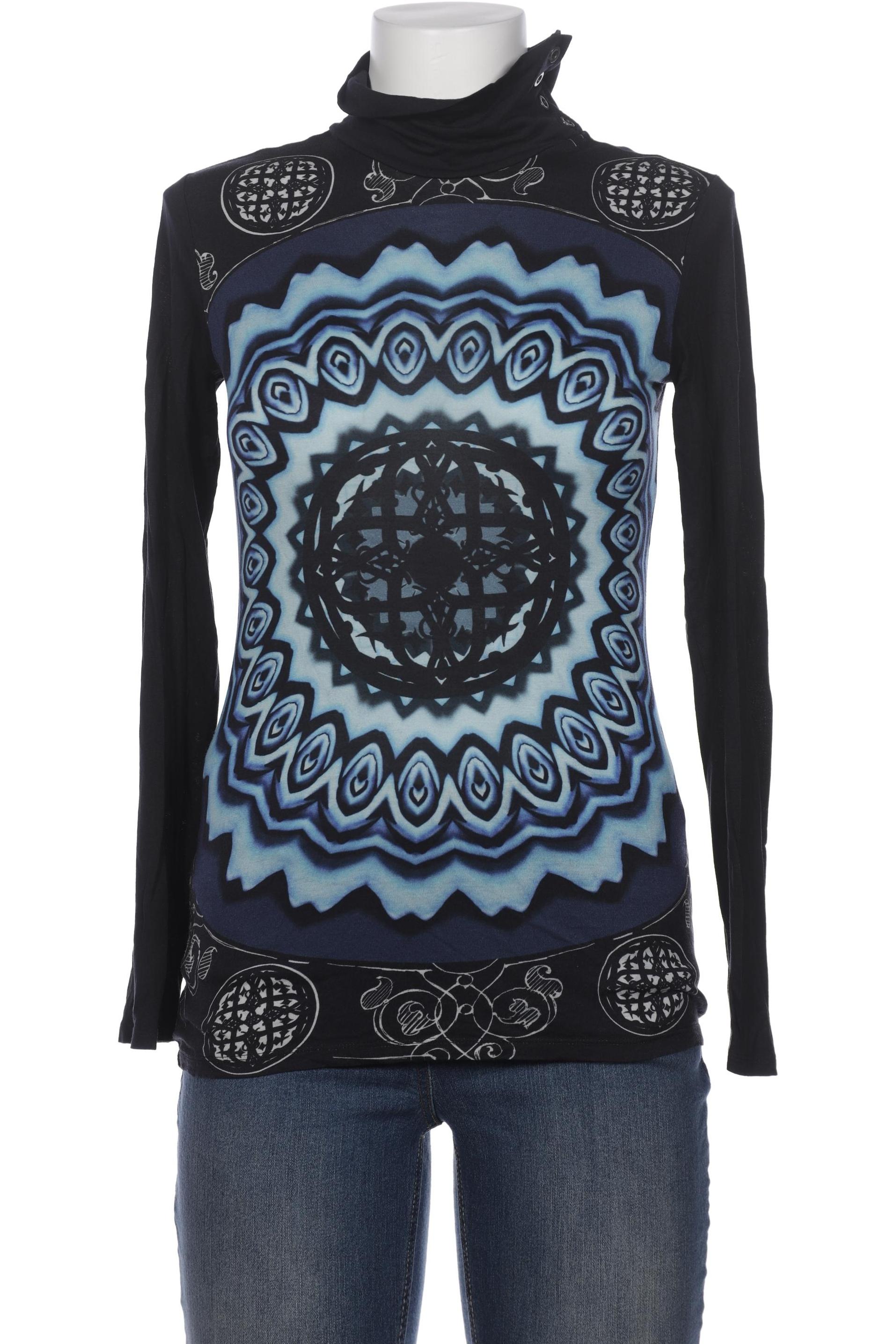 

Desigual Damen Langarmshirt, schwarz, Gr. 36