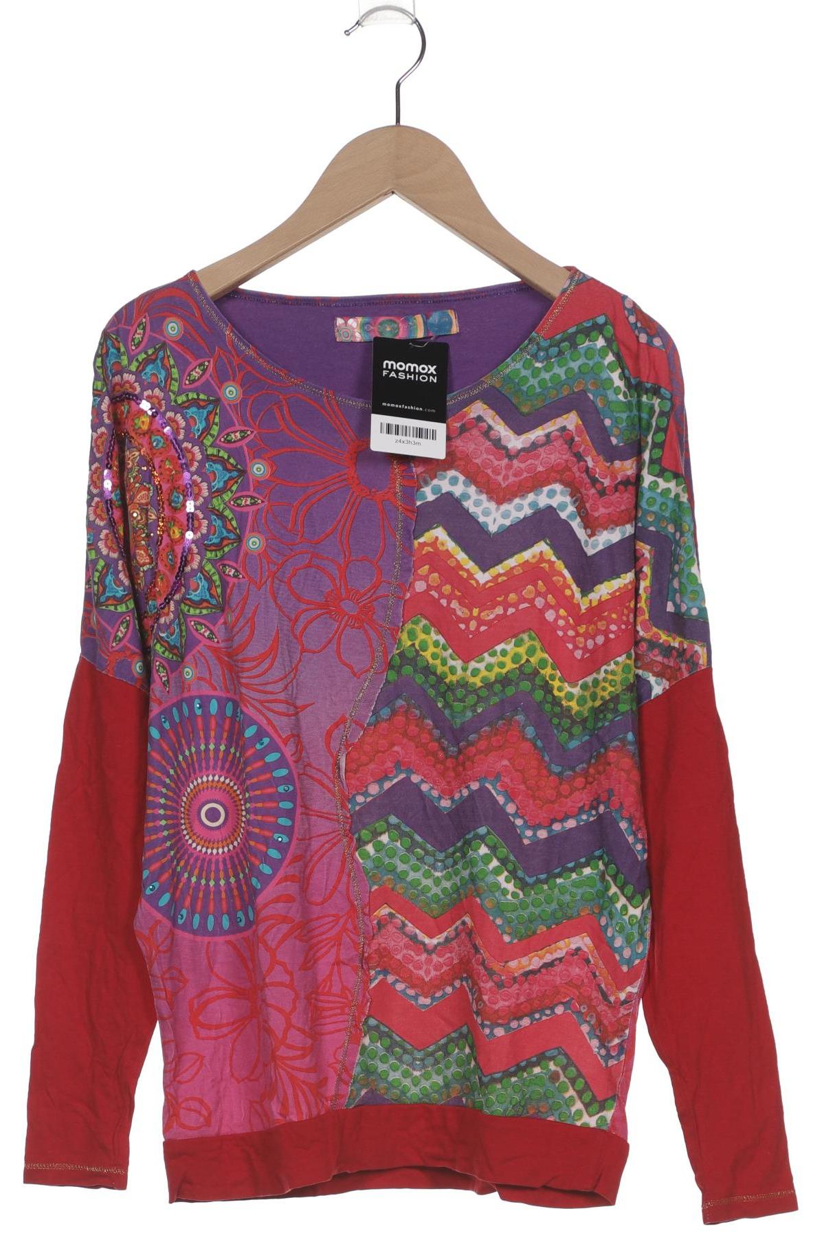 

Desigual Damen Langarmshirt, mehrfarbig, Gr. 38