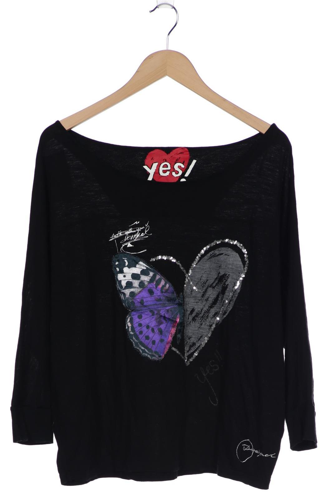 

Desigual Damen Langarmshirt, schwarz