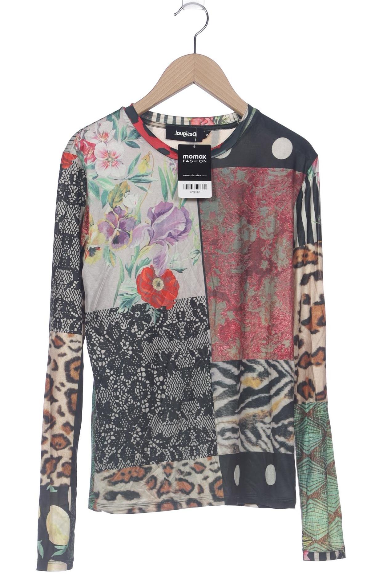 

Desigual Damen Langarmshirt, mehrfarbig, Gr. 38