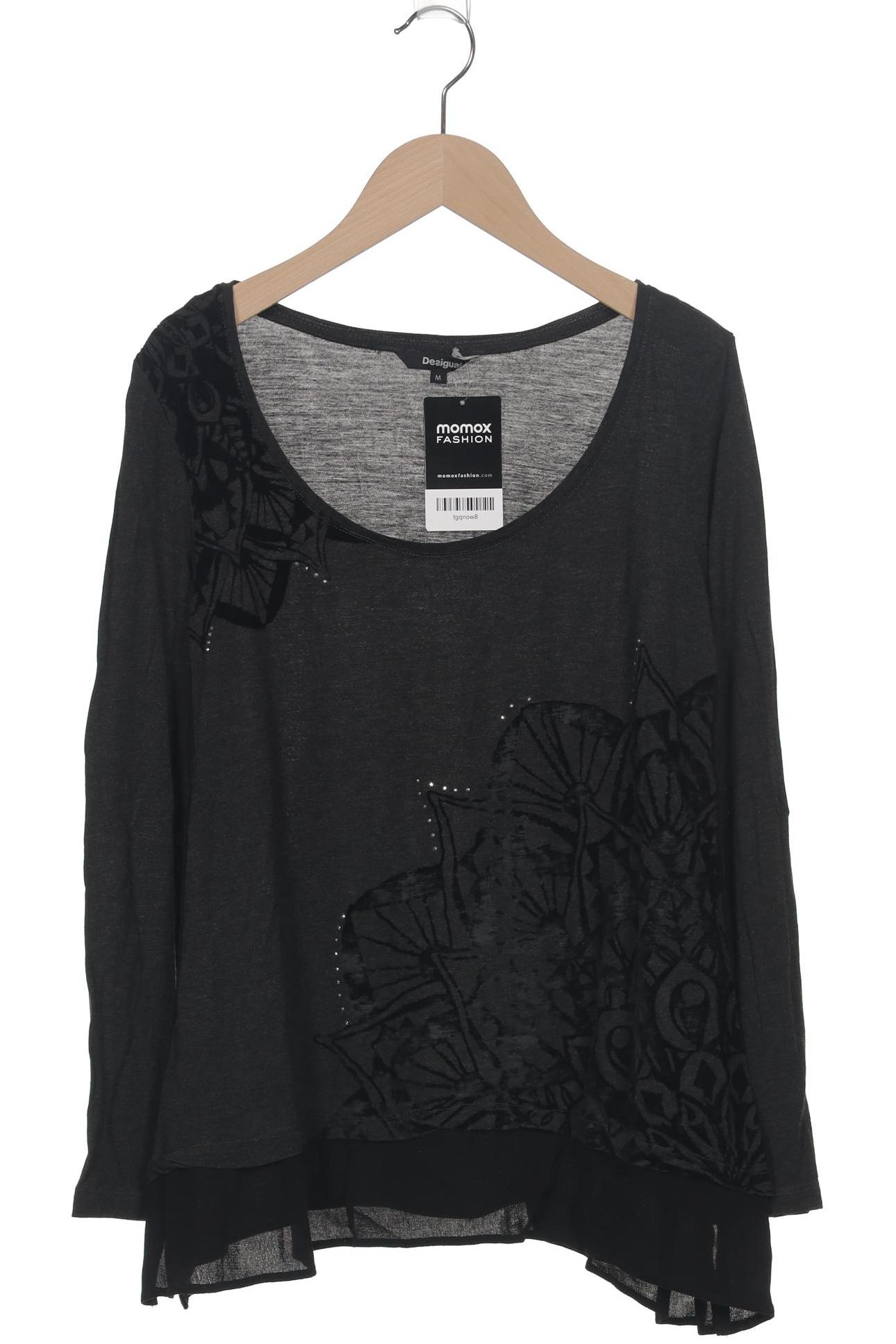 

Desigual Damen Langarmshirt, schwarz, Gr. 38