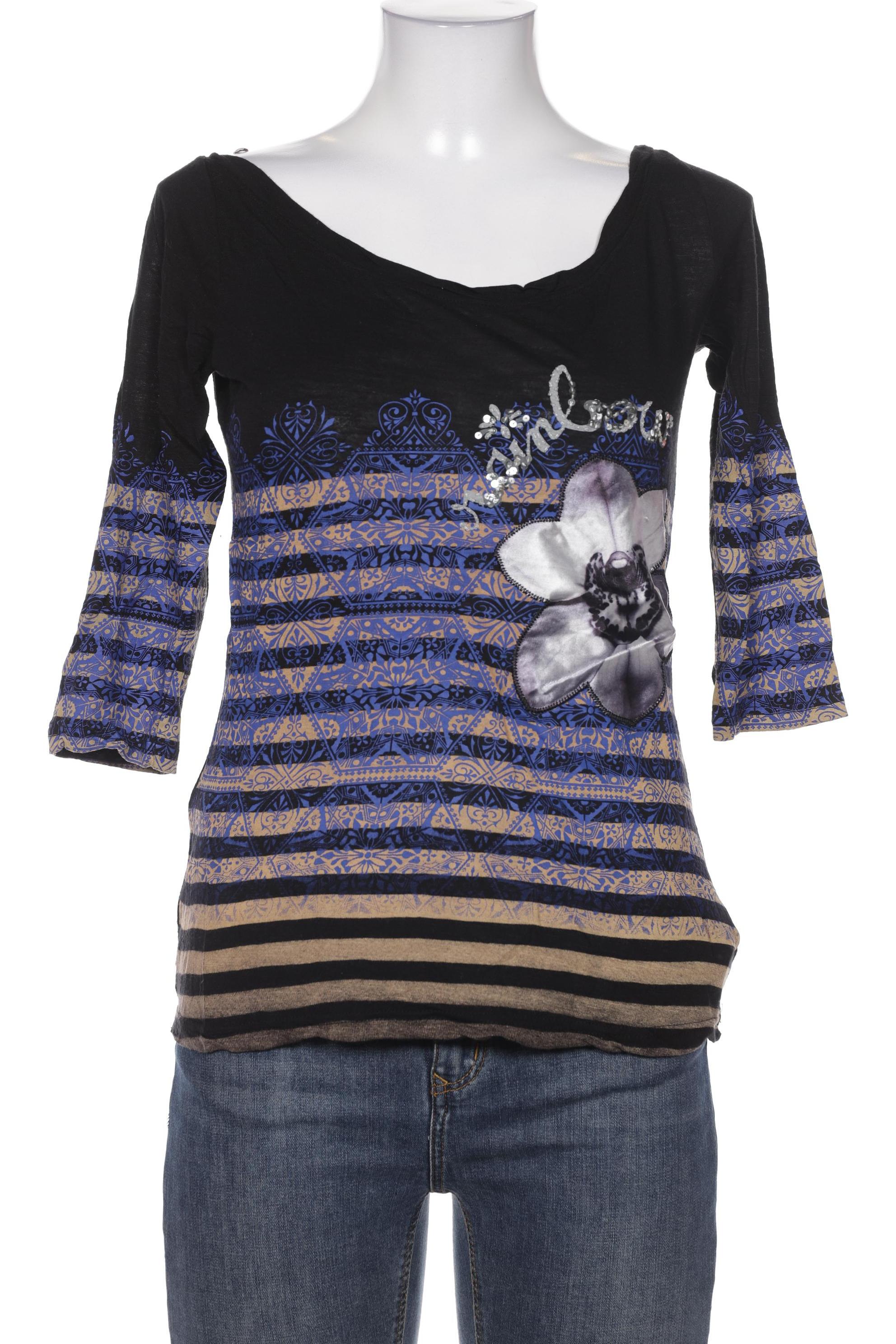 

Desigual Damen Langarmshirt, schwarz, Gr. 38