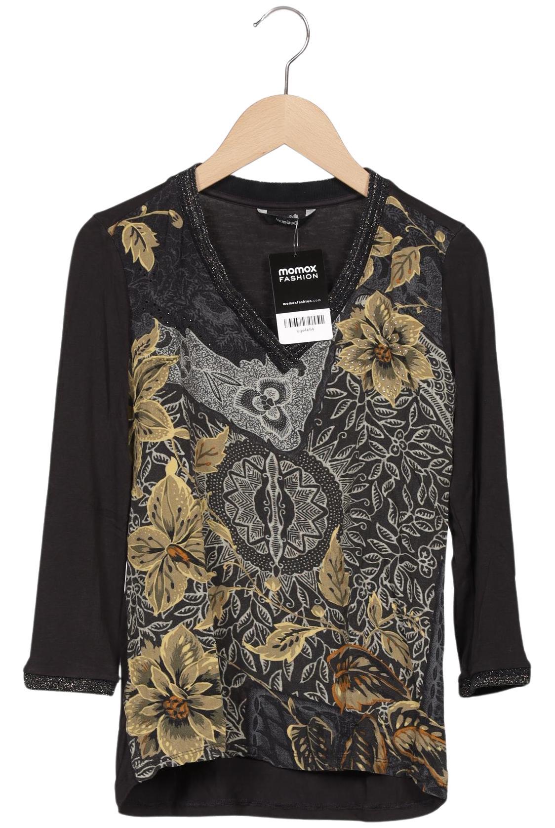 

Desigual Damen Langarmshirt, grau, Gr. 34