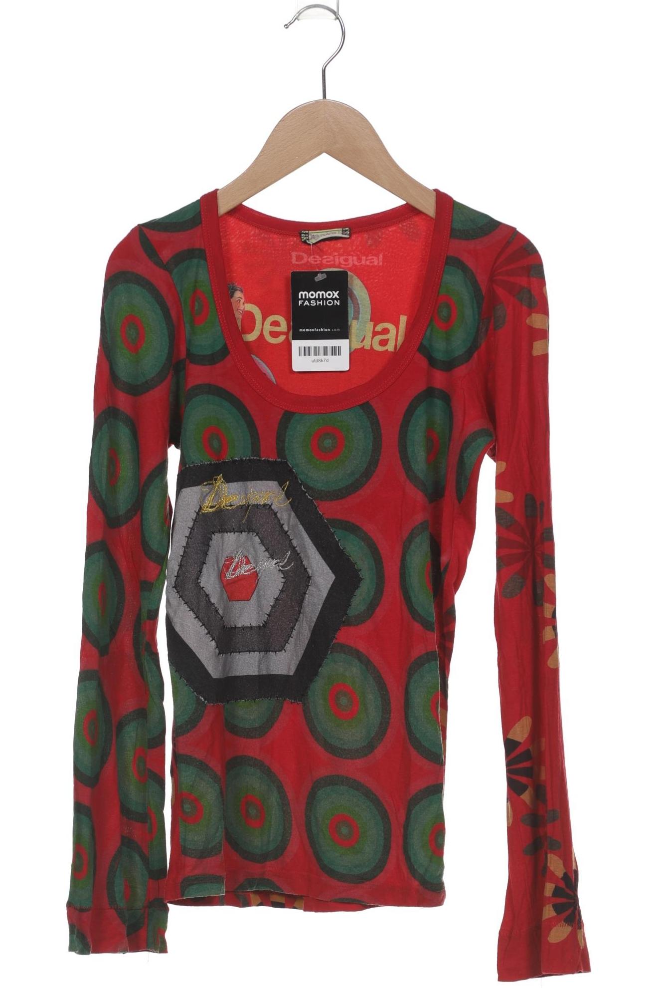 

Desigual Damen Langarmshirt, mehrfarbig, Gr. 32