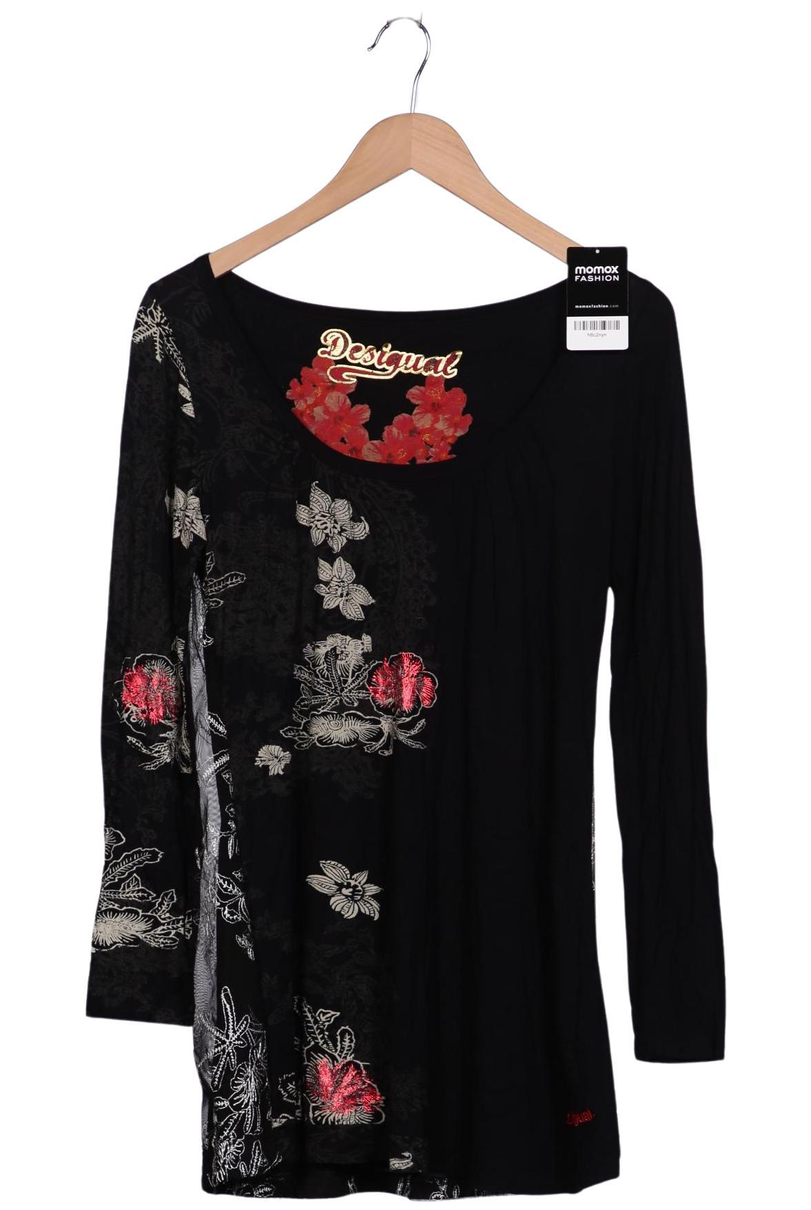 

Desigual Damen Langarmshirt, schwarz, Gr. 44