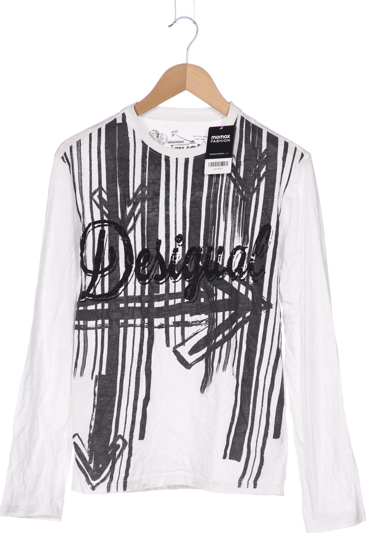 

Desigual Damen Langarmshirt, weiß, Gr. 38