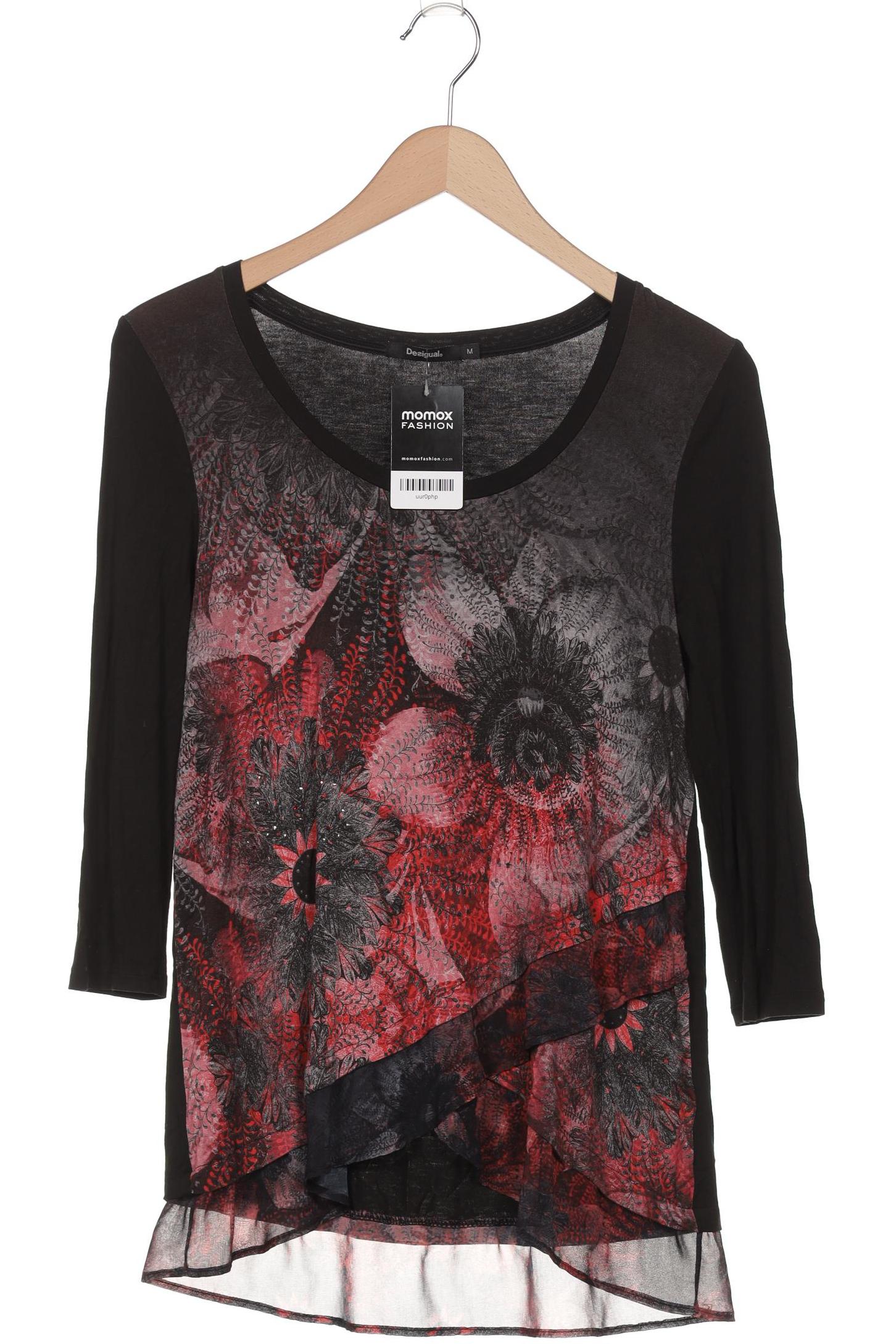 

Desigual Damen Langarmshirt, schwarz, Gr. 38