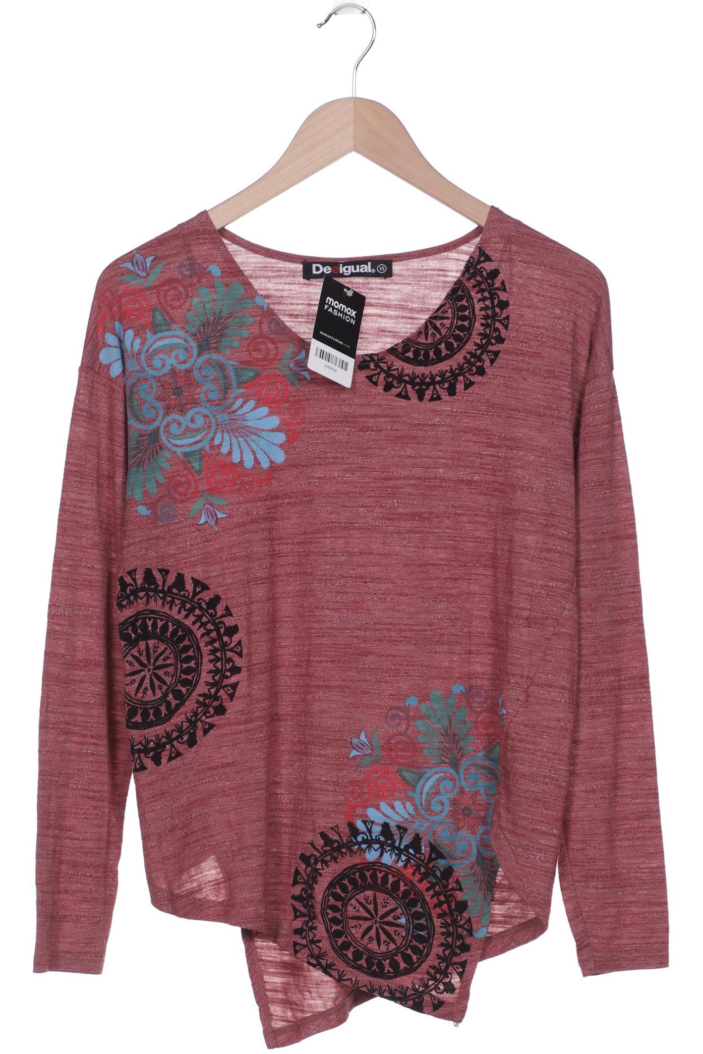 

Desigual Damen Langarmshirt, bordeaux