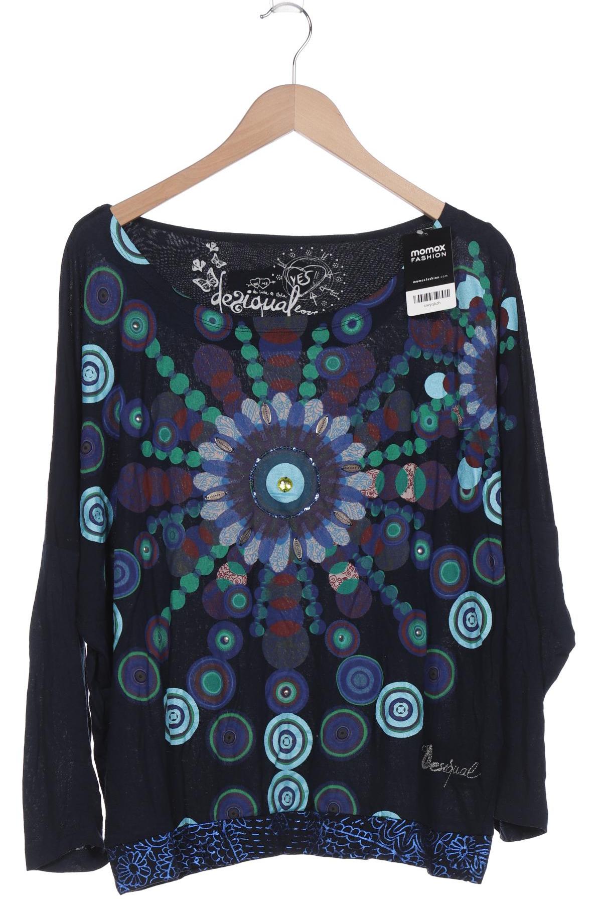 

Desigual Damen Langarmshirt, marineblau