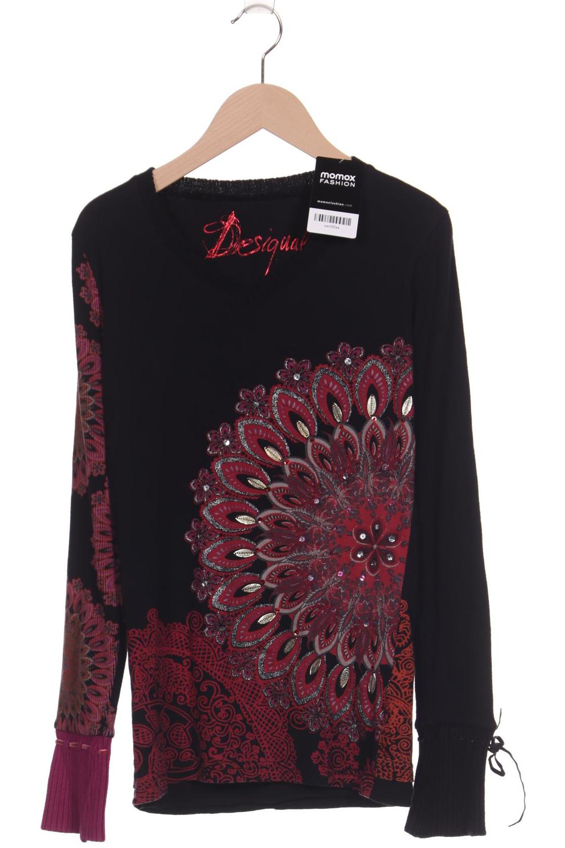 

Desigual Damen Langarmshirt, schwarz, Gr. 36
