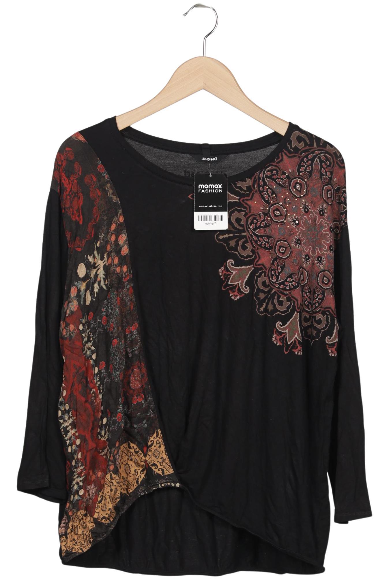

Desigual Damen Langarmshirt, schwarz, Gr. 46