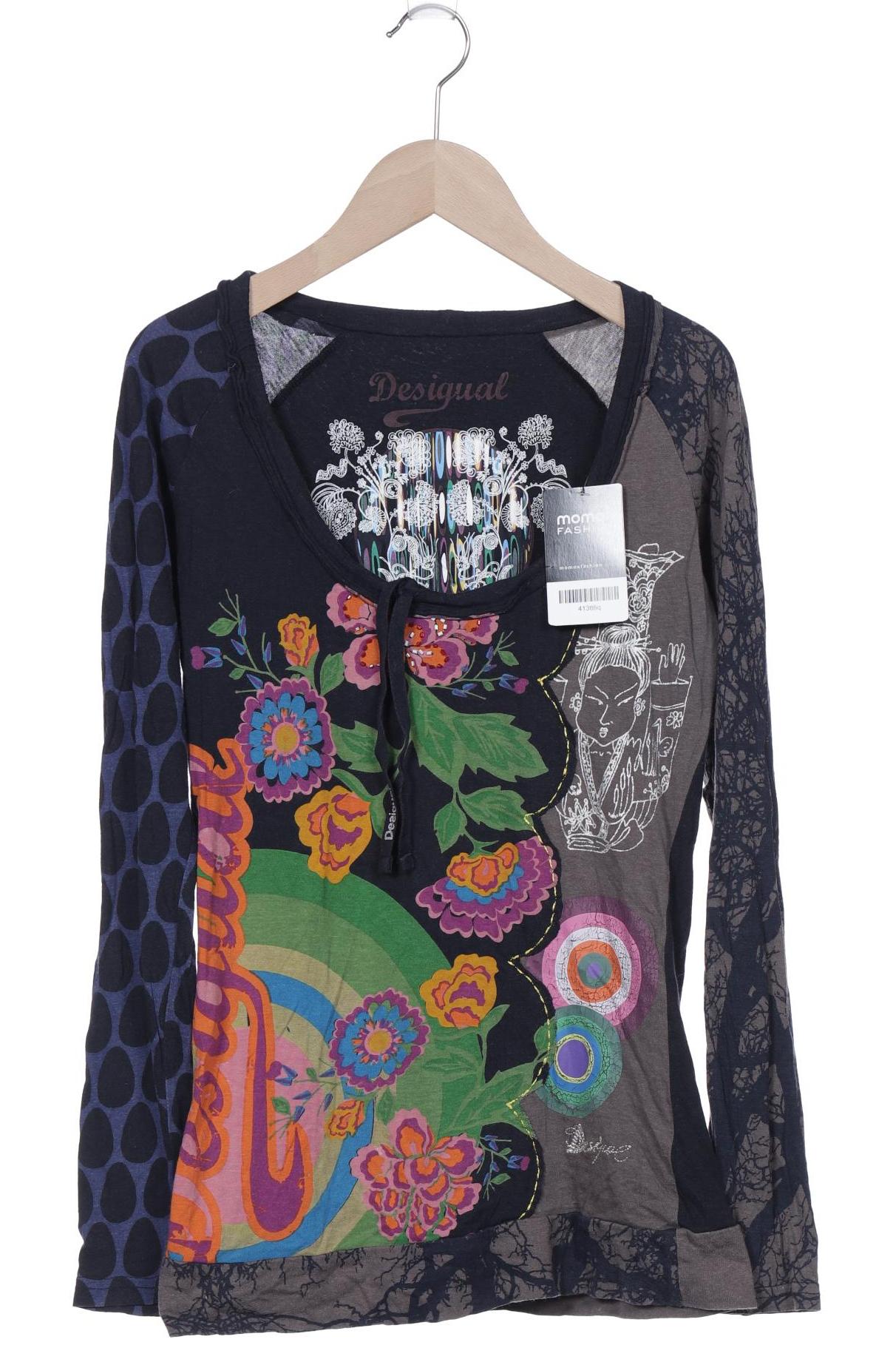 

Desigual Damen Langarmshirt, mehrfarbig, Gr. 36