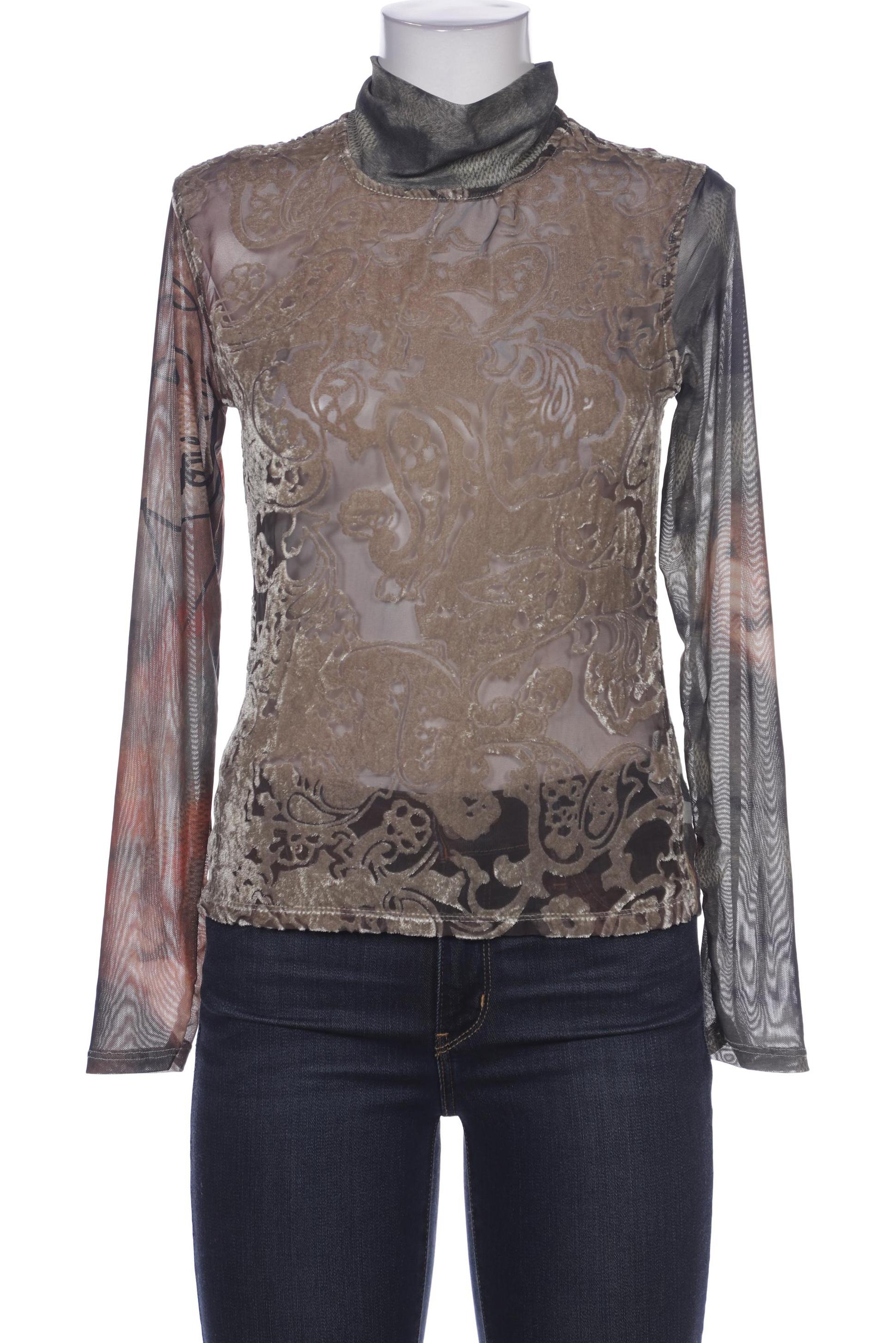 

Desigual Damen Langarmshirt, beige, Gr. 38