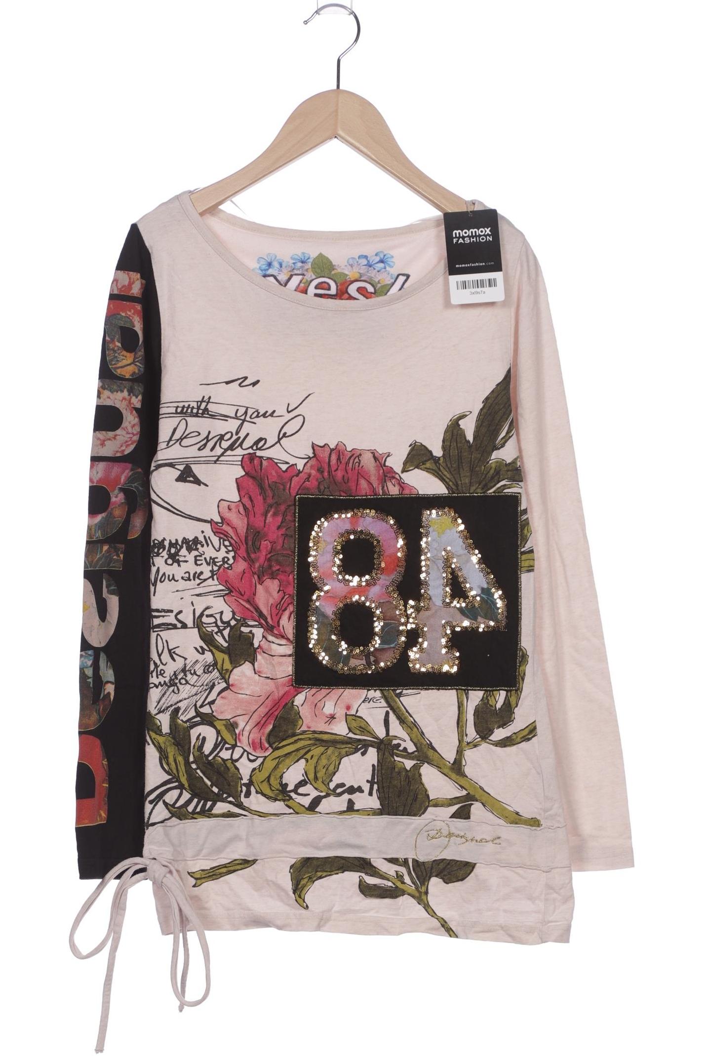 

Desigual Damen Langarmshirt, mehrfarbig, Gr. 36