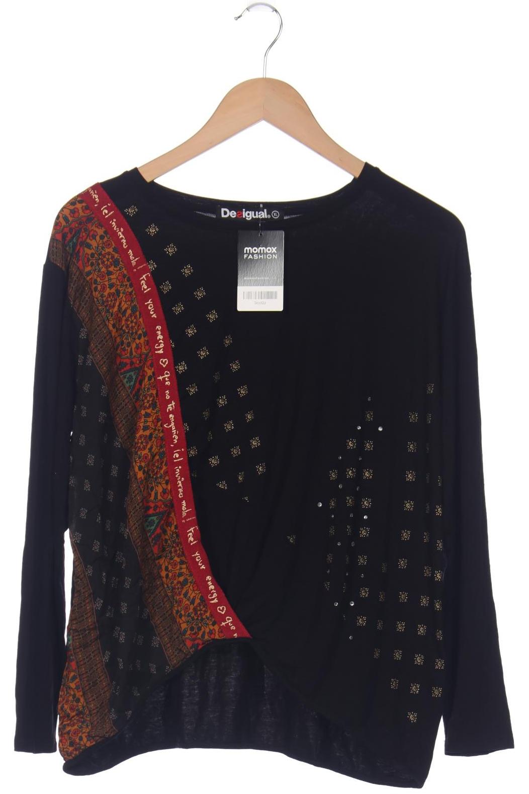 

Desigual Damen Langarmshirt, schwarz
