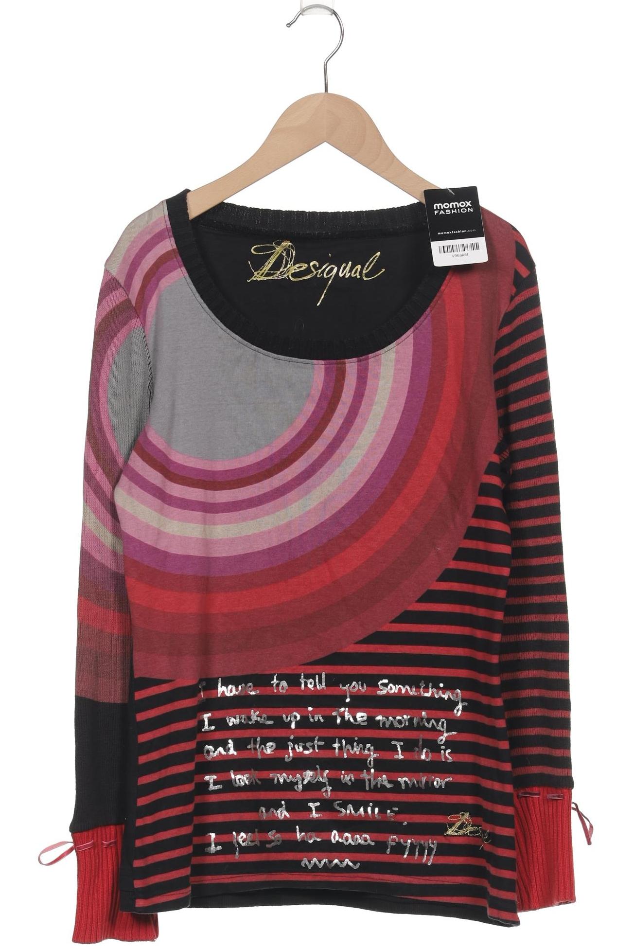 

Desigual Damen Langarmshirt, mehrfarbig, Gr. 44