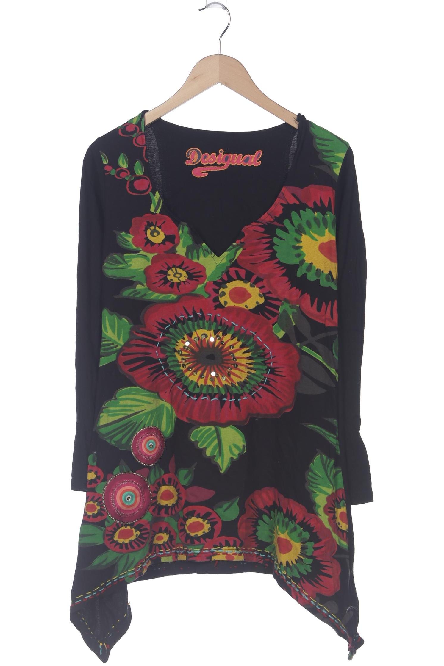 

Desigual Damen Langarmshirt, schwarz, Gr. 44