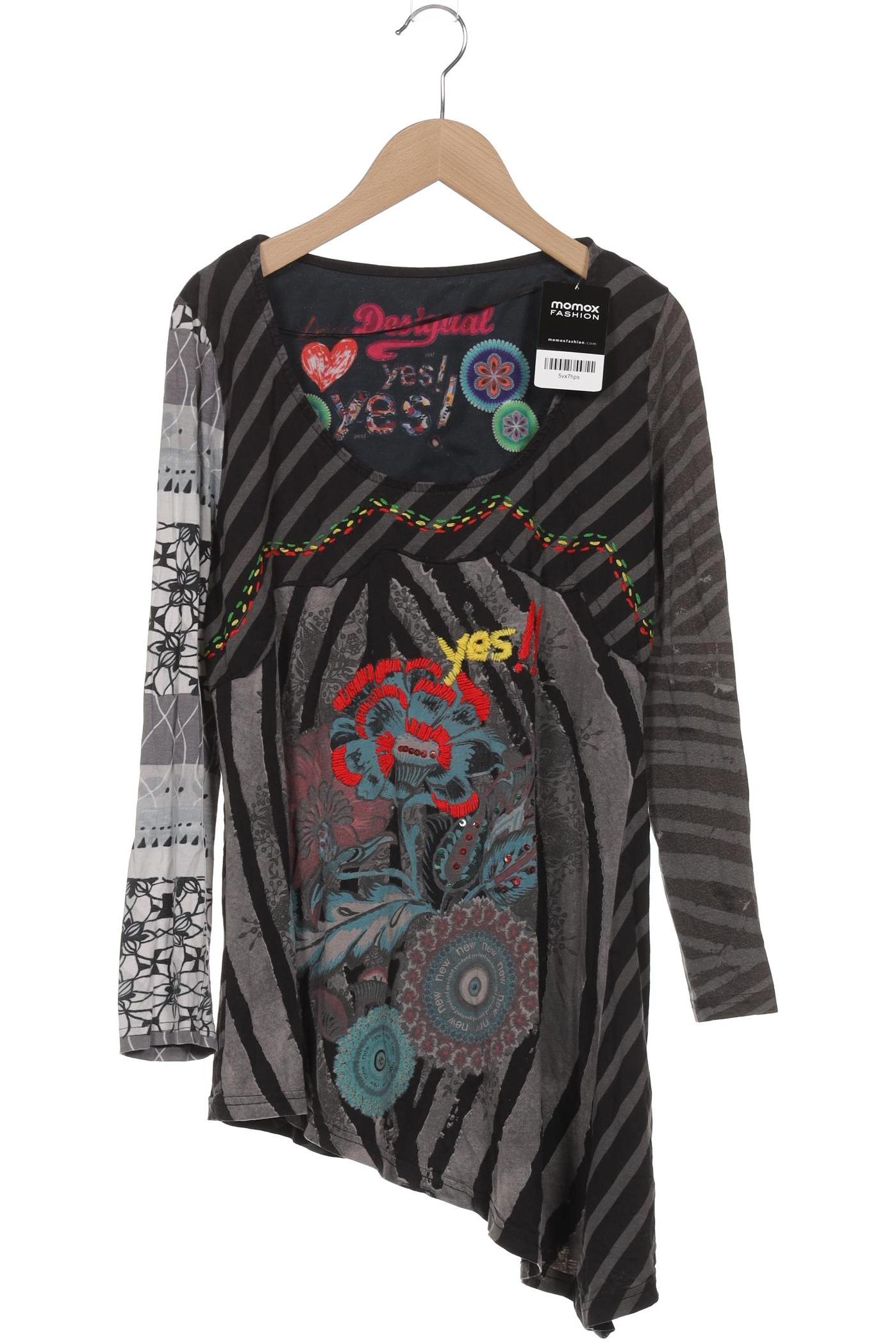 

Desigual Damen Langarmshirt, mehrfarbig, Gr. 44