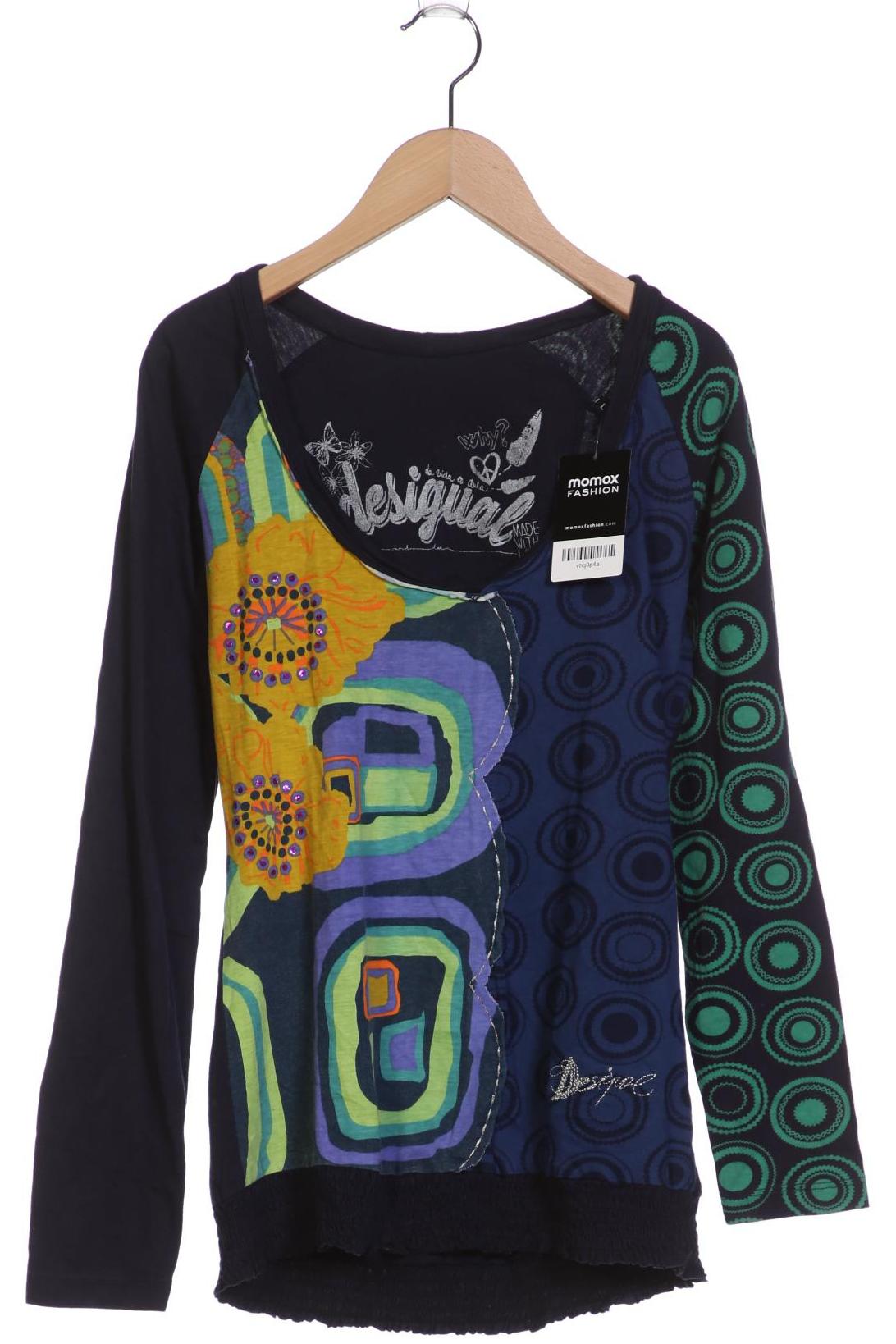 

Desigual Damen Langarmshirt, marineblau
