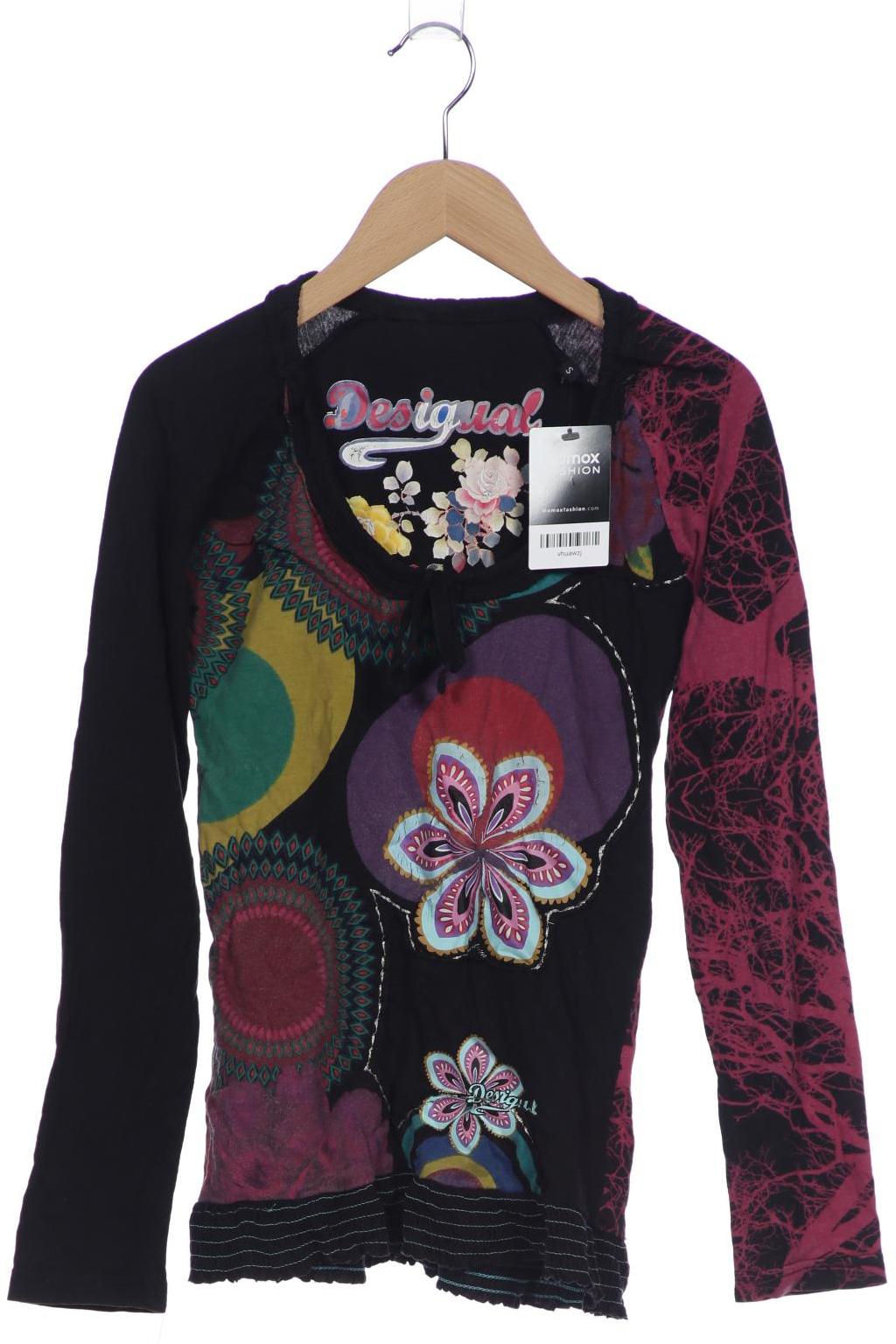 

Desigual Damen Langarmshirt, mehrfarbig, Gr. 36