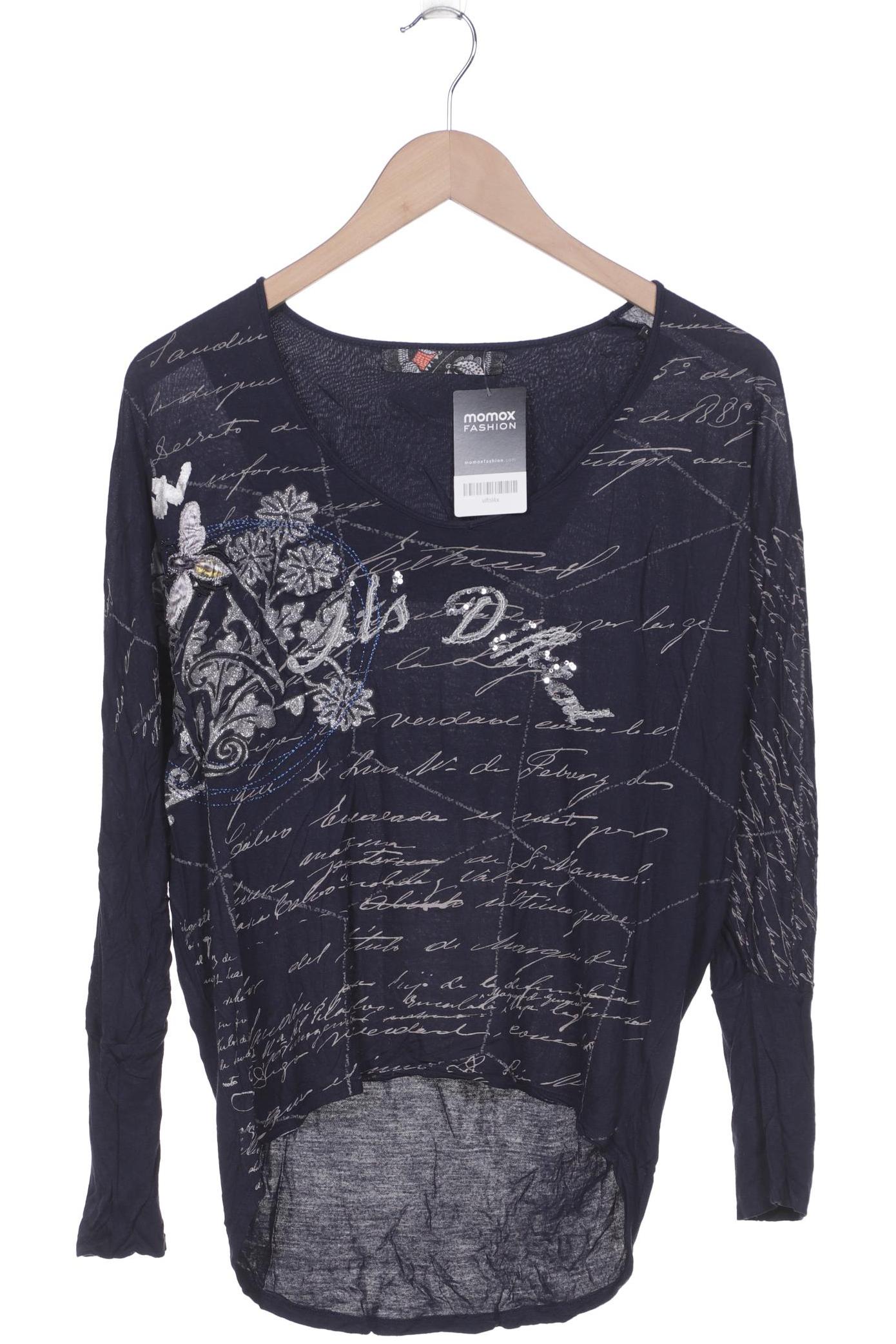 

Desigual Damen Langarmshirt, marineblau