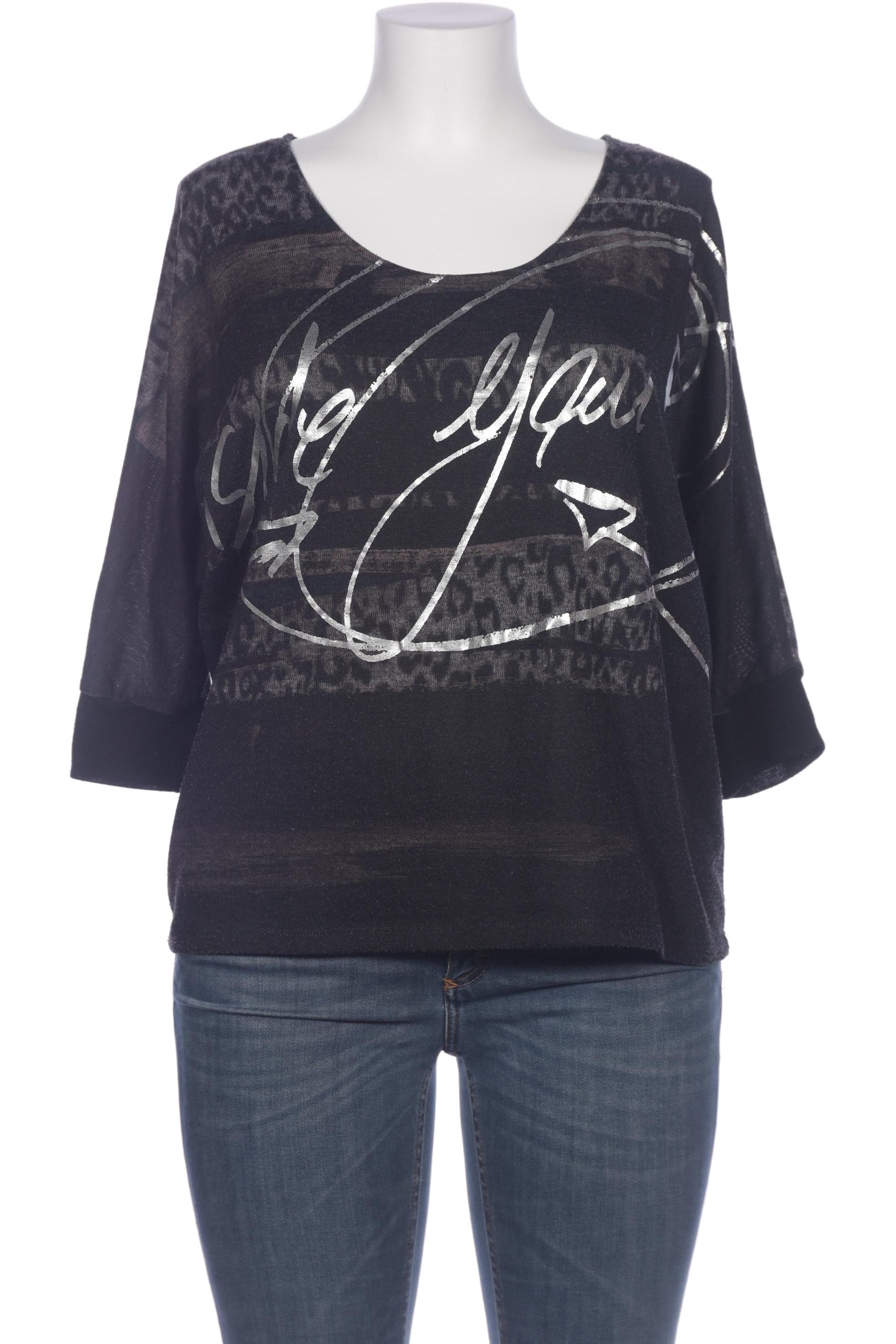 

Desigual Damen Langarmshirt, schwarz, Gr. 42