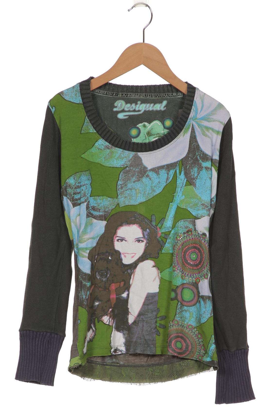 

Desigual Damen Langarmshirt, grün