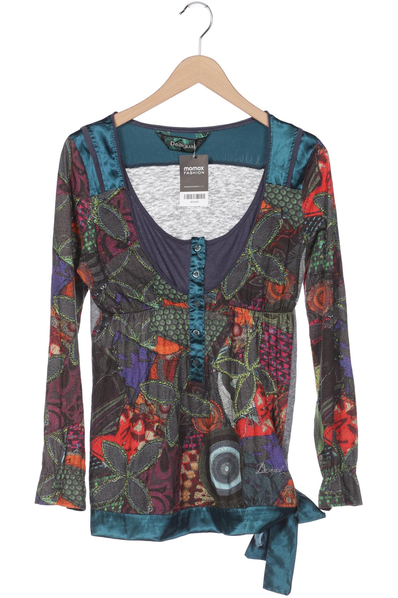 

Desigual Damen Langarmshirt, mehrfarbig, Gr. 44