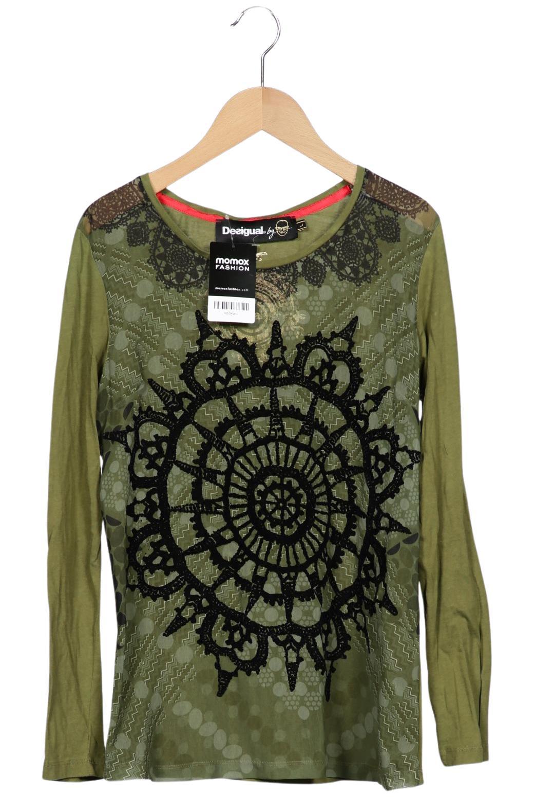 

Desigual Damen Langarmshirt, grün, Gr. 42