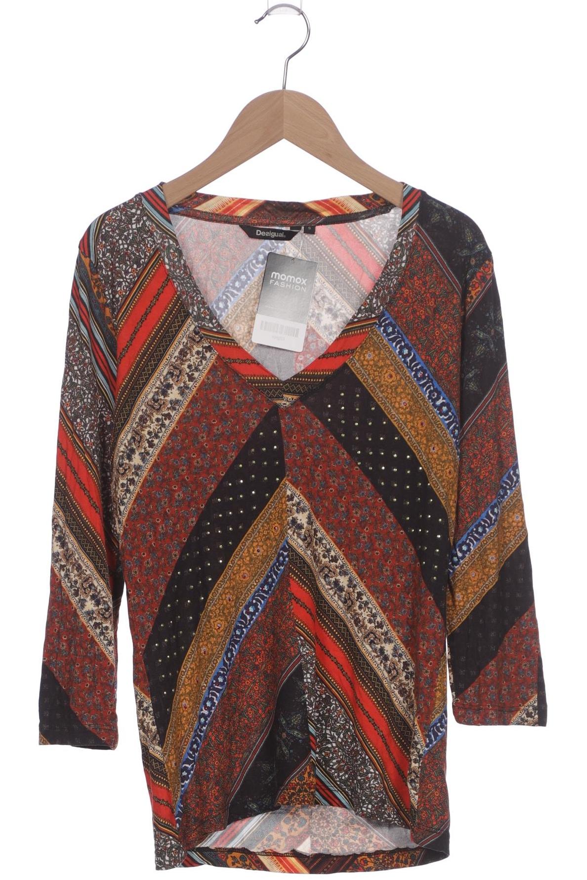 

Desigual Damen Langarmshirt, mehrfarbig, Gr. 36