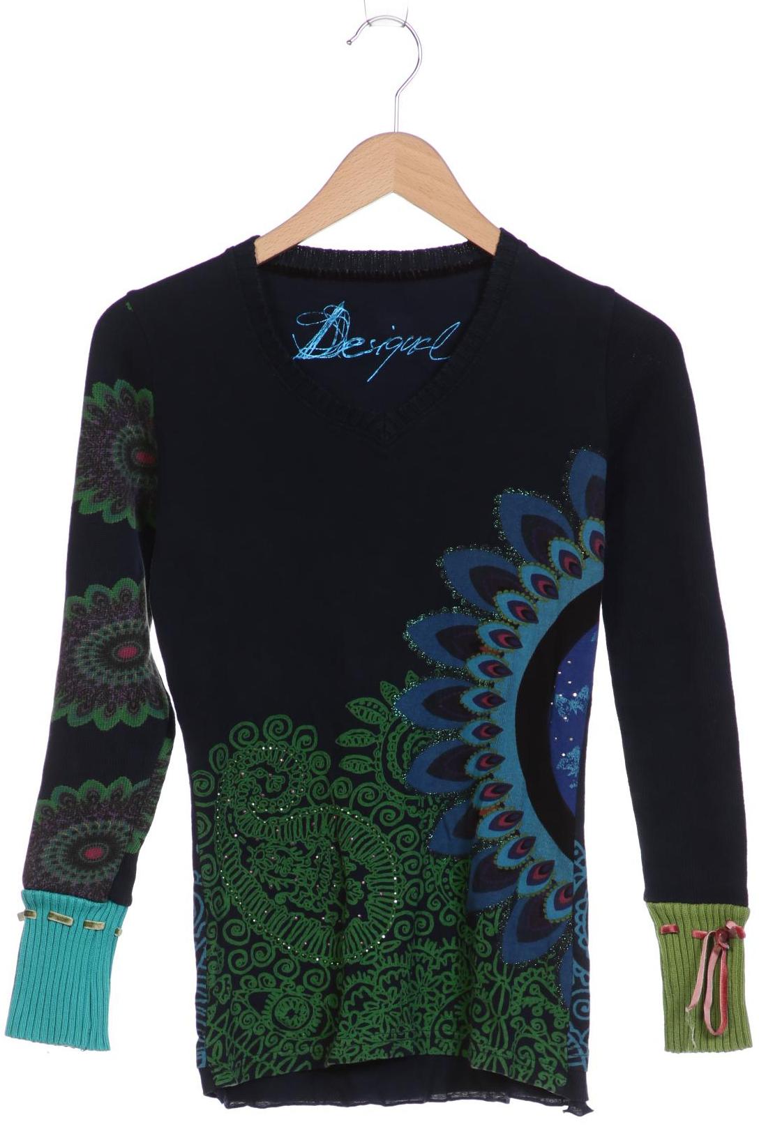 

Desigual Damen Langarmshirt, marineblau